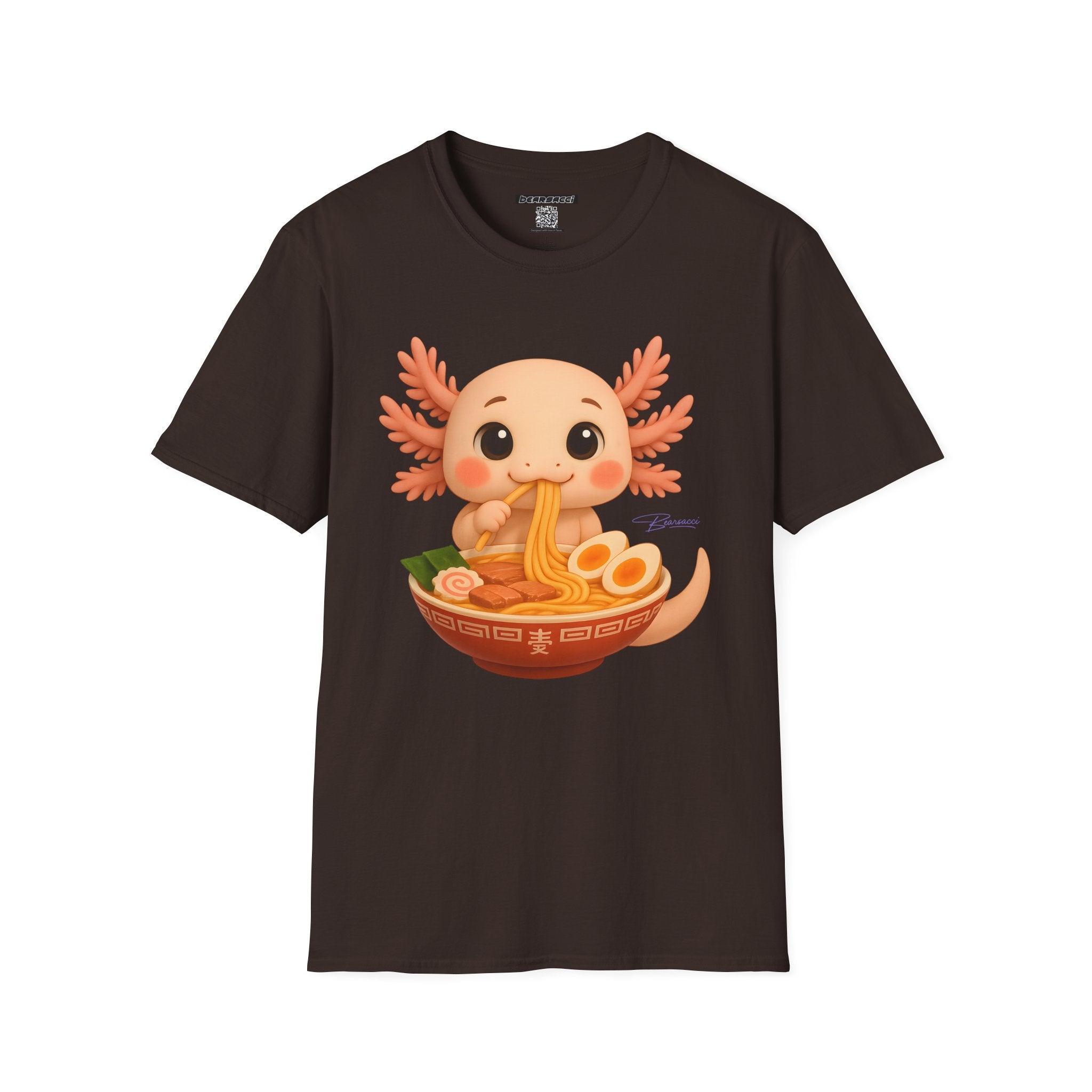PeroLike X HyperPop®: Axolotl Ramen │ Softsyle T-shirt