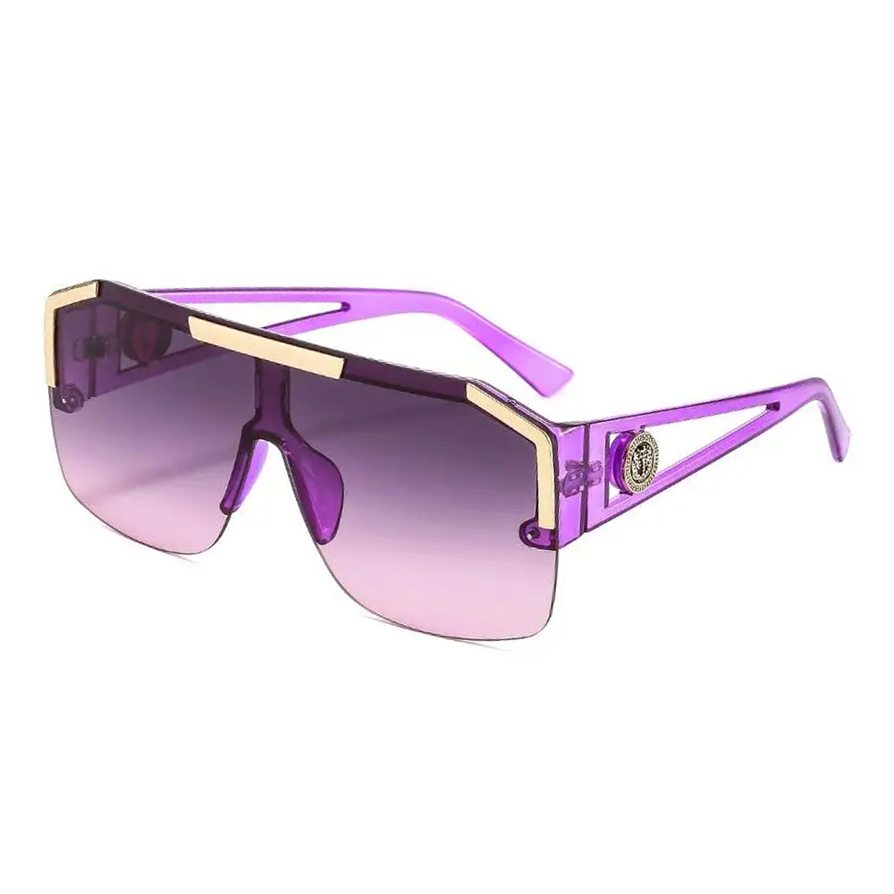 Fake Designer Squared Two Luxury Oversized Sunglasses Bearsacci