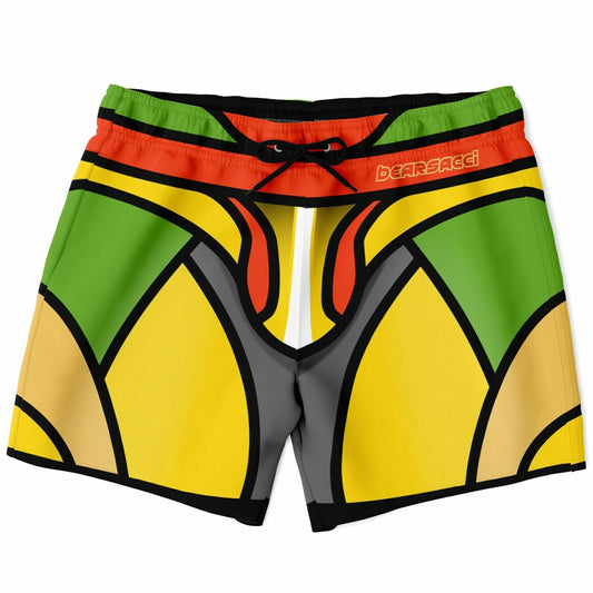 Zeus Riptide (Bad Guy Edition) │ Trompe L'Oeil Swim Trunks copy