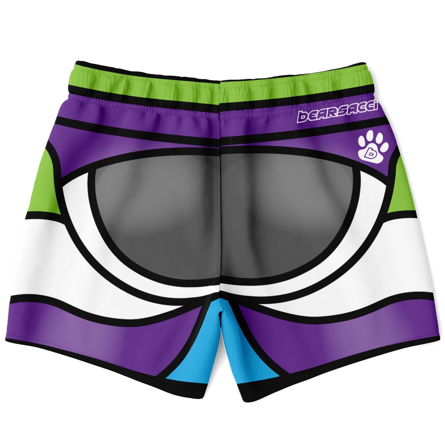 Zeus Riptide (Space Ranger Edition) │ Trompe L'Oeil Swim Trunks