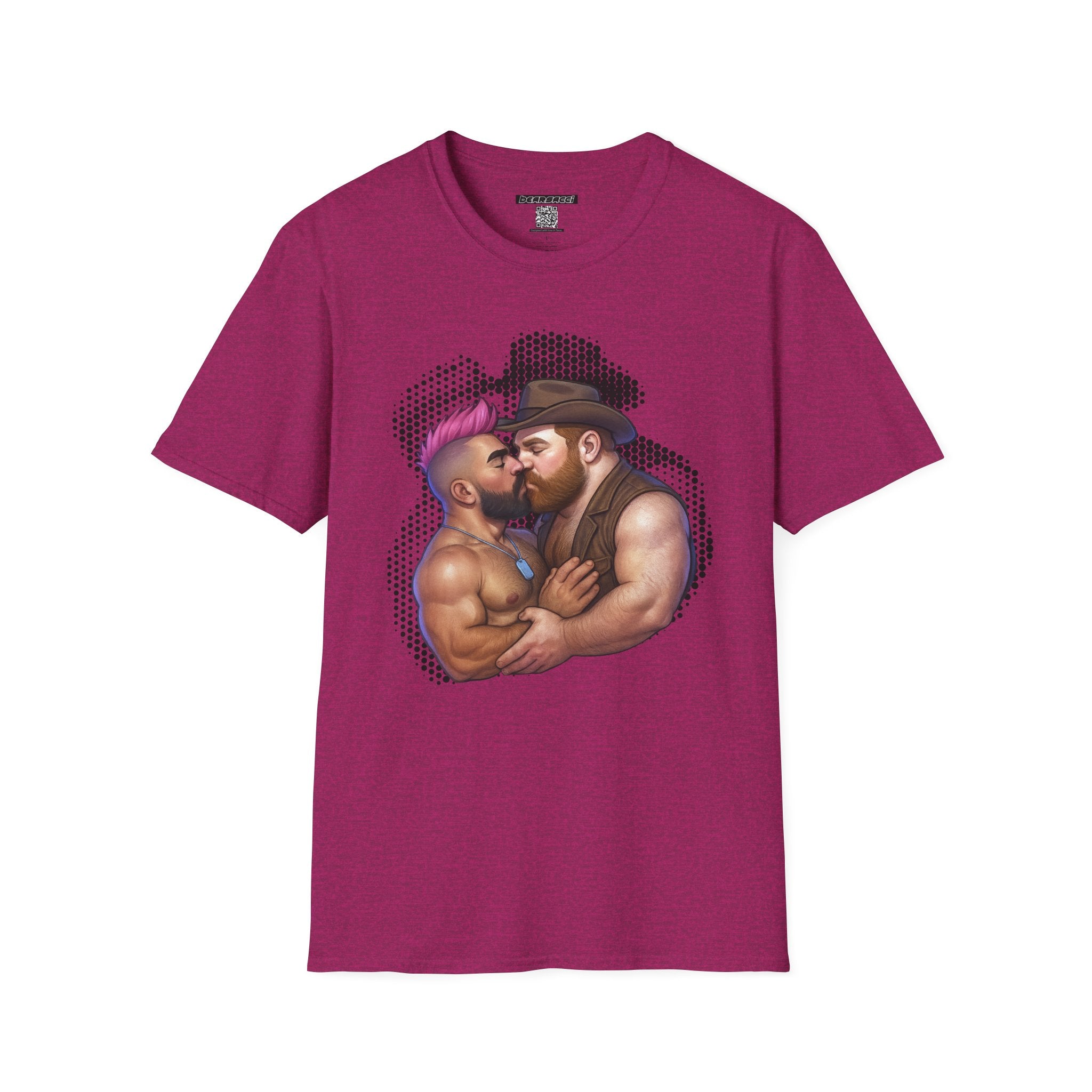 Bearsacci™: Cowboy & MMA Fighter│ Softsyle T-shirt