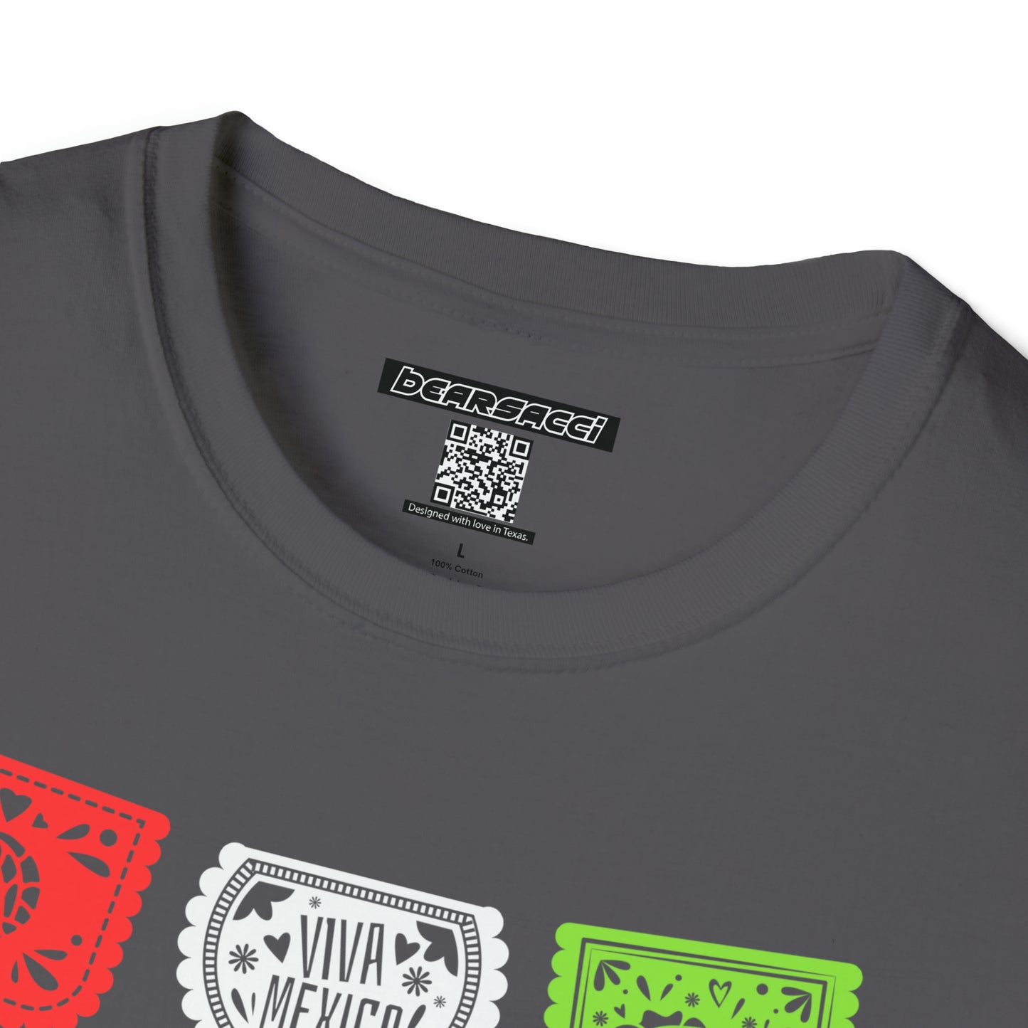 Pero-Like™: Viva Mexico Papel Picado │ Softsyle T-shirt