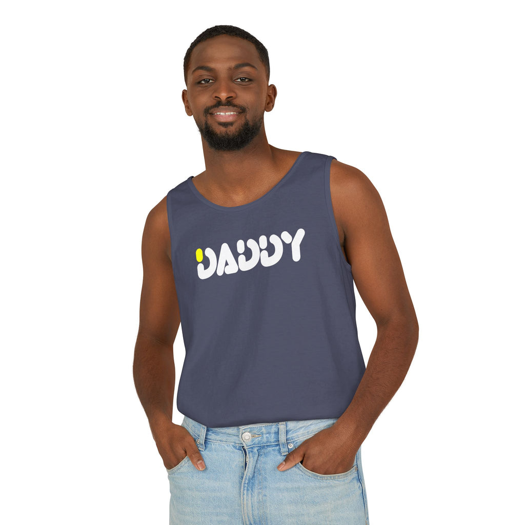 Fake Designer™ x GymBros™: Daddy │ Garment-Dyed Tank Top