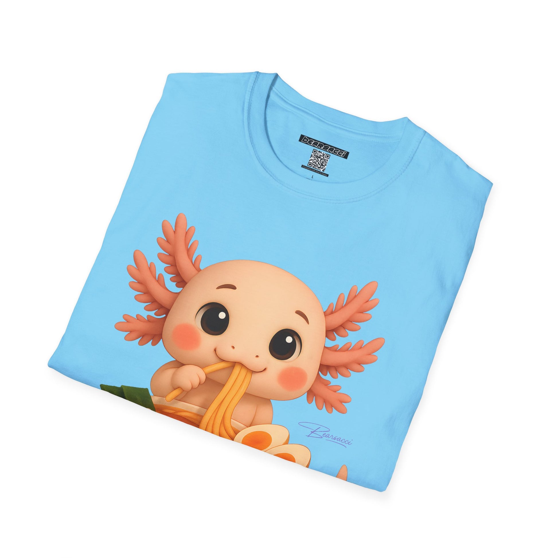 PeroLike X HyperPop®: Axolotl Ramen │ Softsyle T-shirt