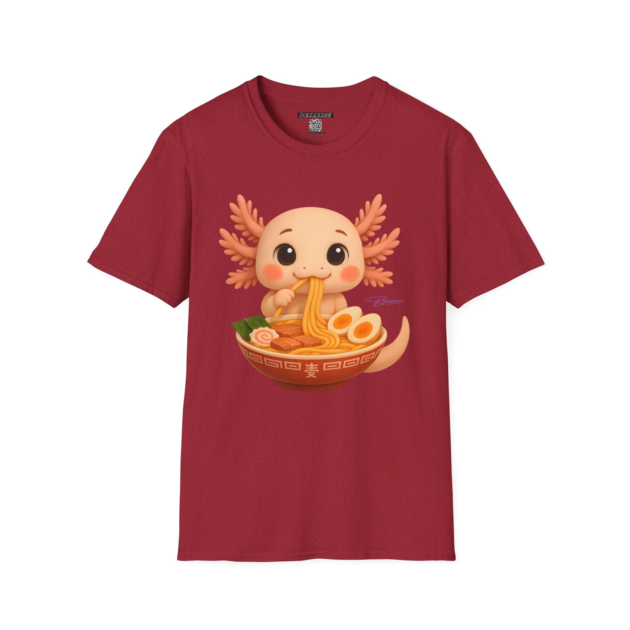PeroLike X HyperPop®: Axolotl Ramen │ Softsyle T-shirt