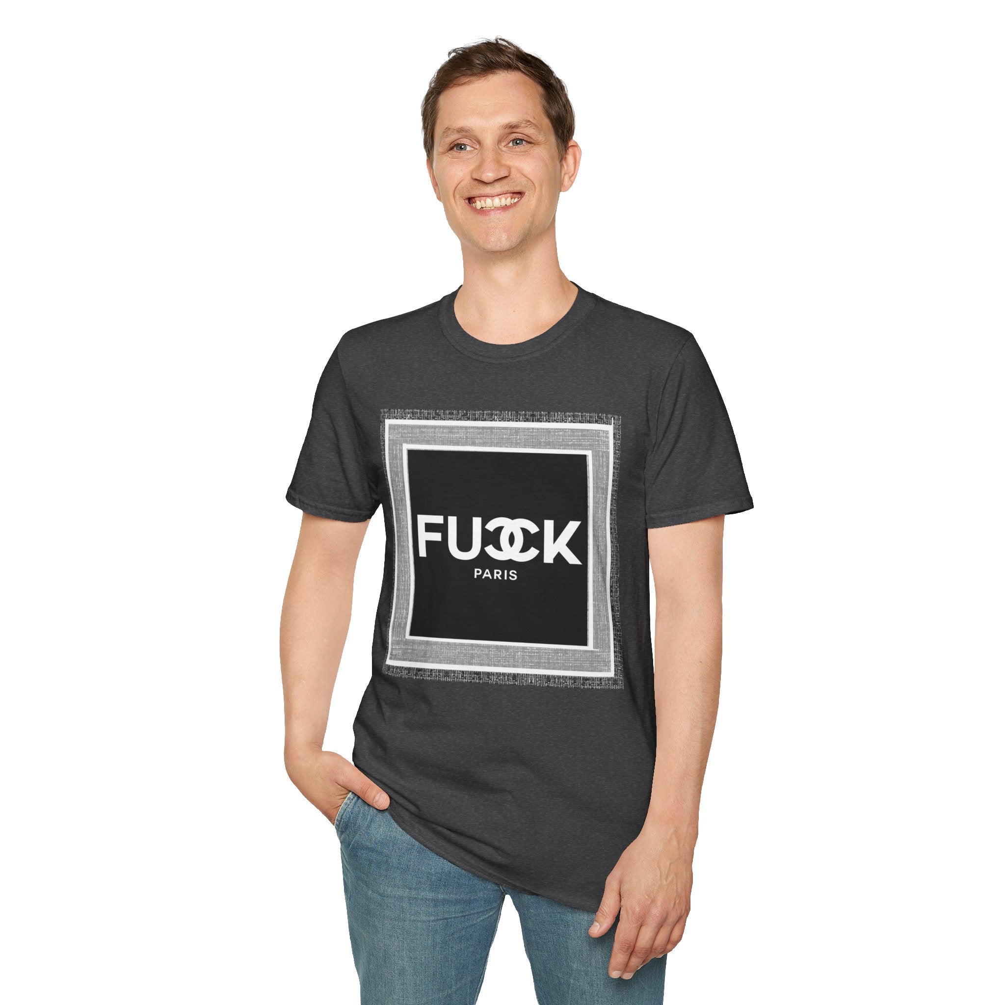 Fake Designer™: Fuck Paris│ Softsyle T-shirt