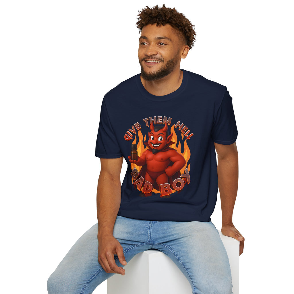 GoTHICC™: Go Get Them Bad Boy Devil Offering Poppers │ Softsyle T-shirt
