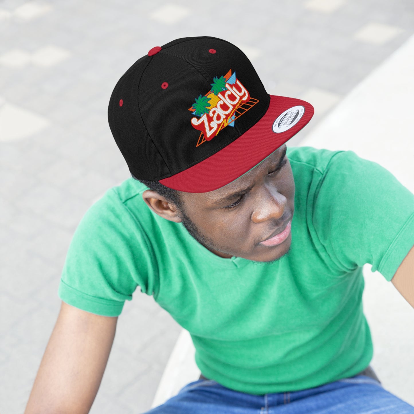 Bearbie: Zaddy Snapback │ Flat Bill Hat