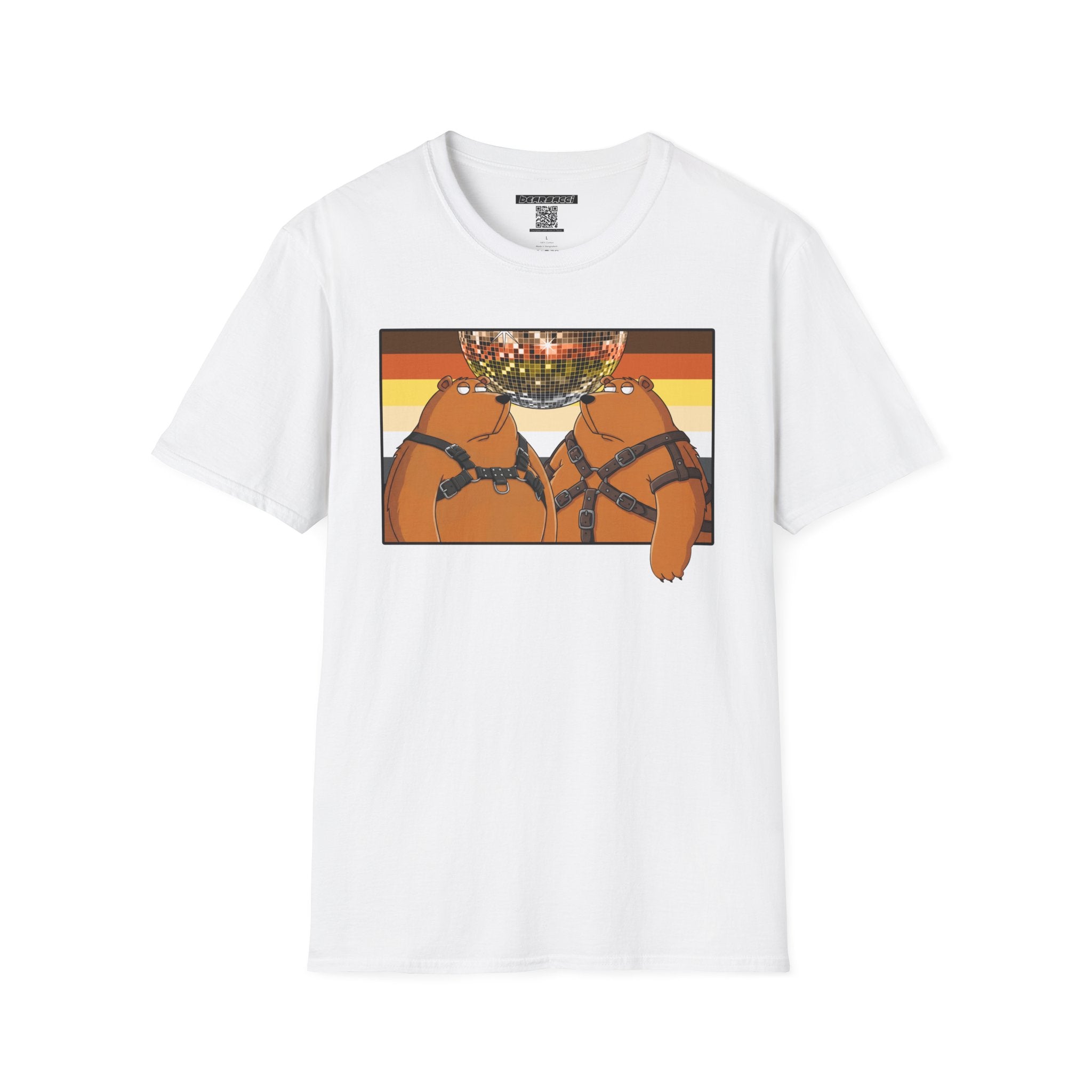 Bearmart®: Leather Bears Disco │Softsyle T-shirt