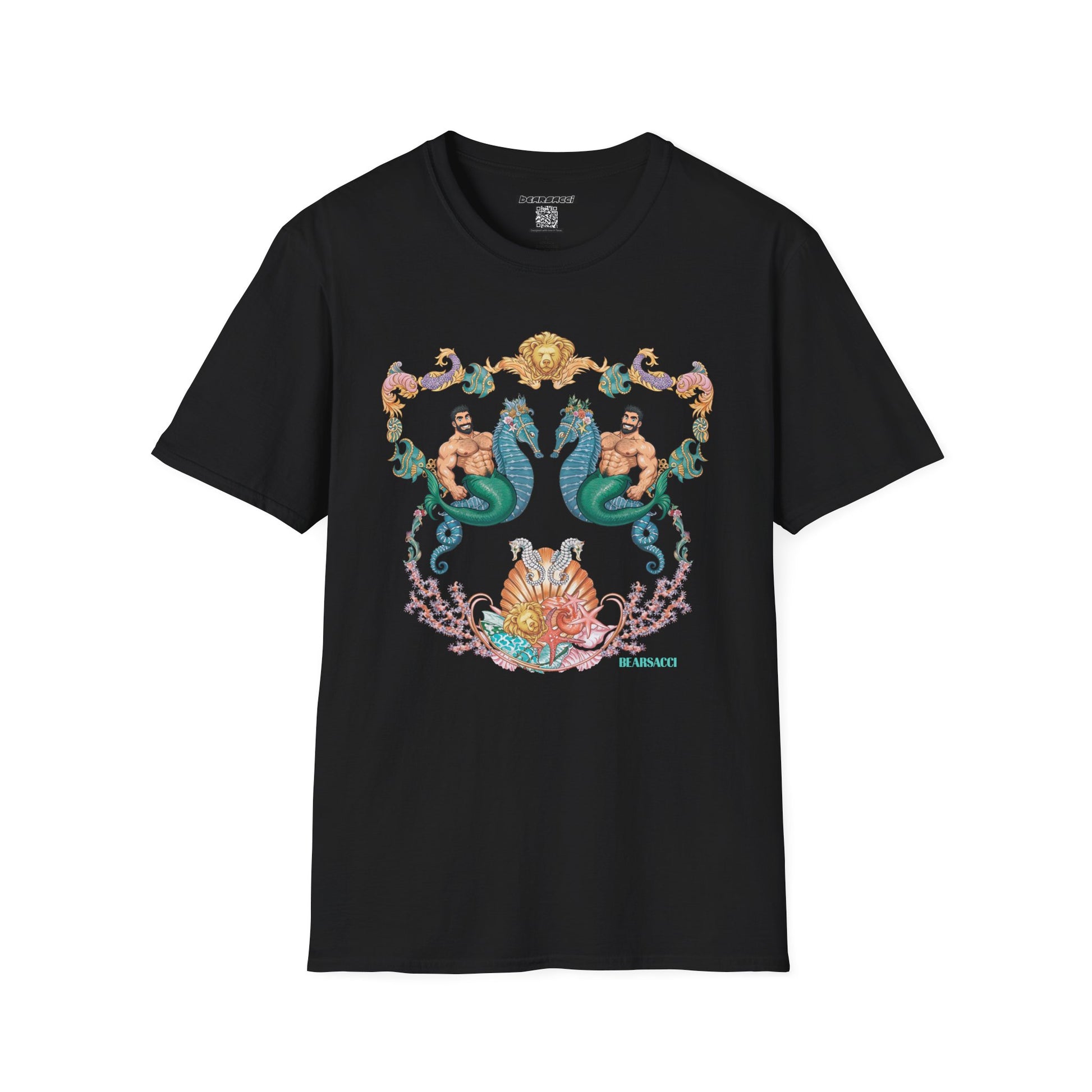 FakeDesigner®: Coral Fantasy: Bearoque Edition │ Softsyle T-shirt