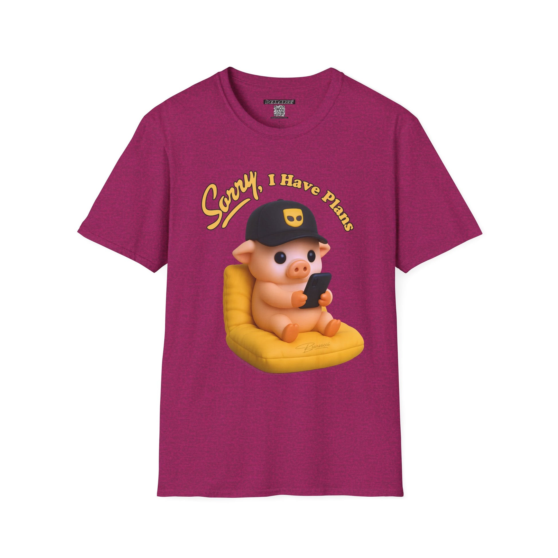 SlutPride™: Sorry, I have Plans Grinder Pig │ Softsyle T-shirt