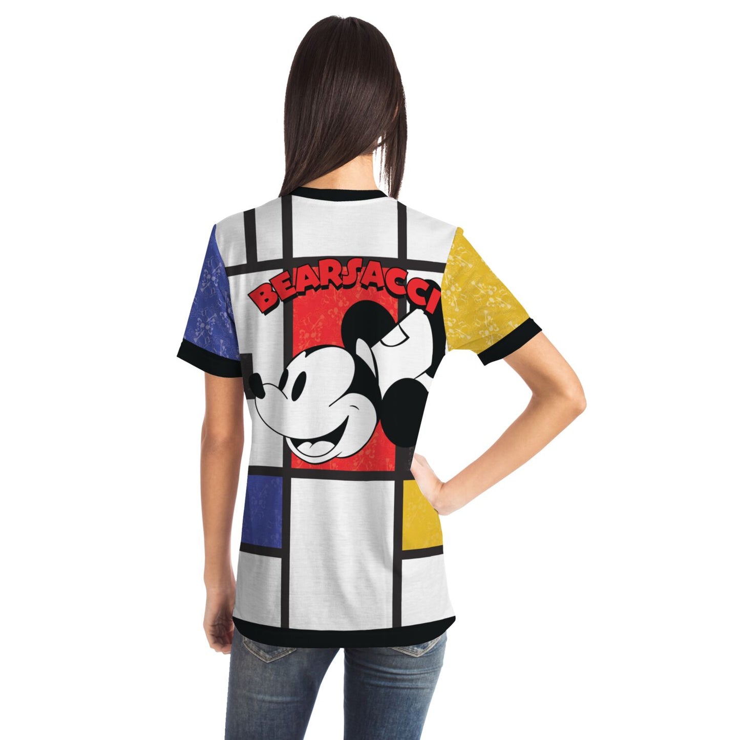 HyperPop™: Mondrian Steamboat Willie │ T-shirt AOP