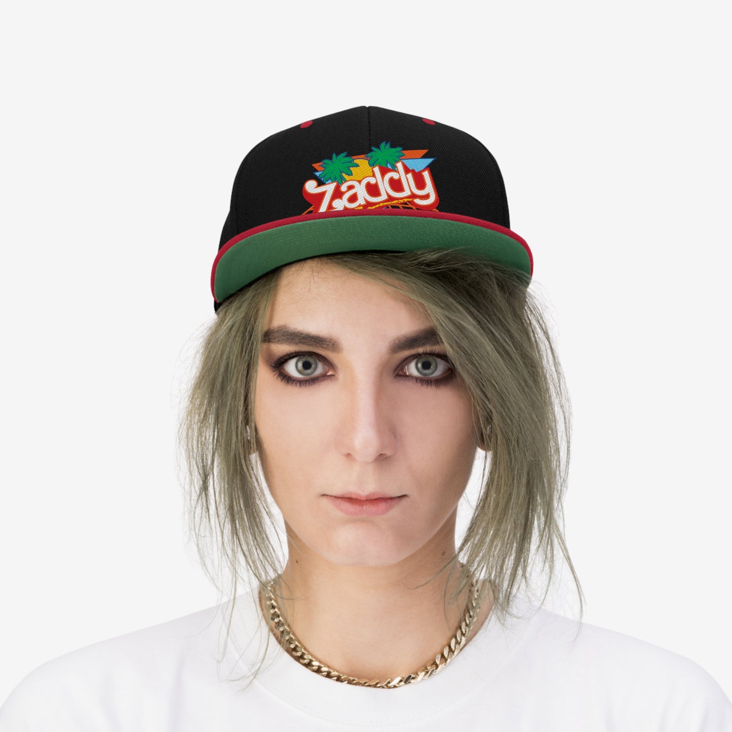 Bearbie: Zaddy Snapback │ Flat Bill Hat