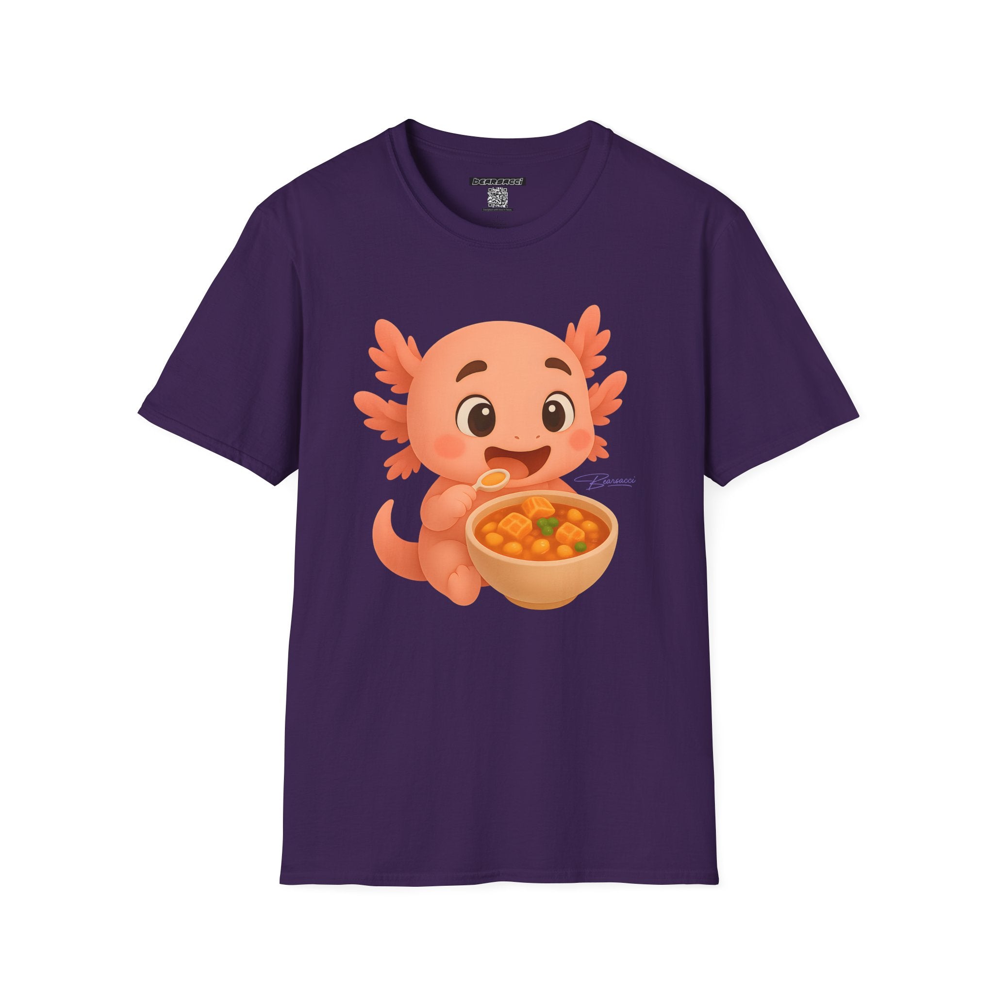 PeroLike X HyperPop®: Axolotl Menudo │ Softsyle T-shirt