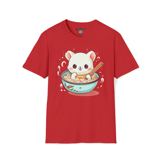 HyperPop™: Kitten Ramen │ Softsyle T-shirt