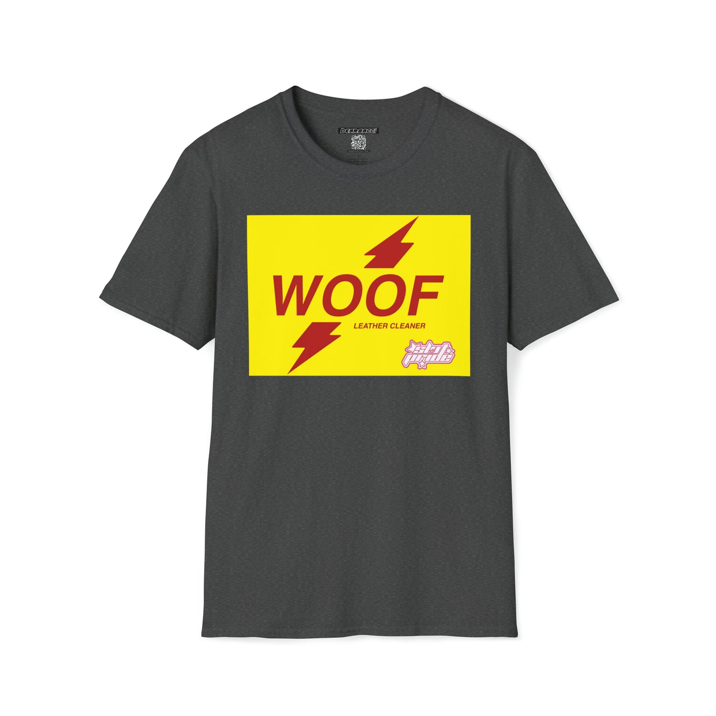 SlutPride™: WOOF Leather Cleaner │ Softsyle T-shirt