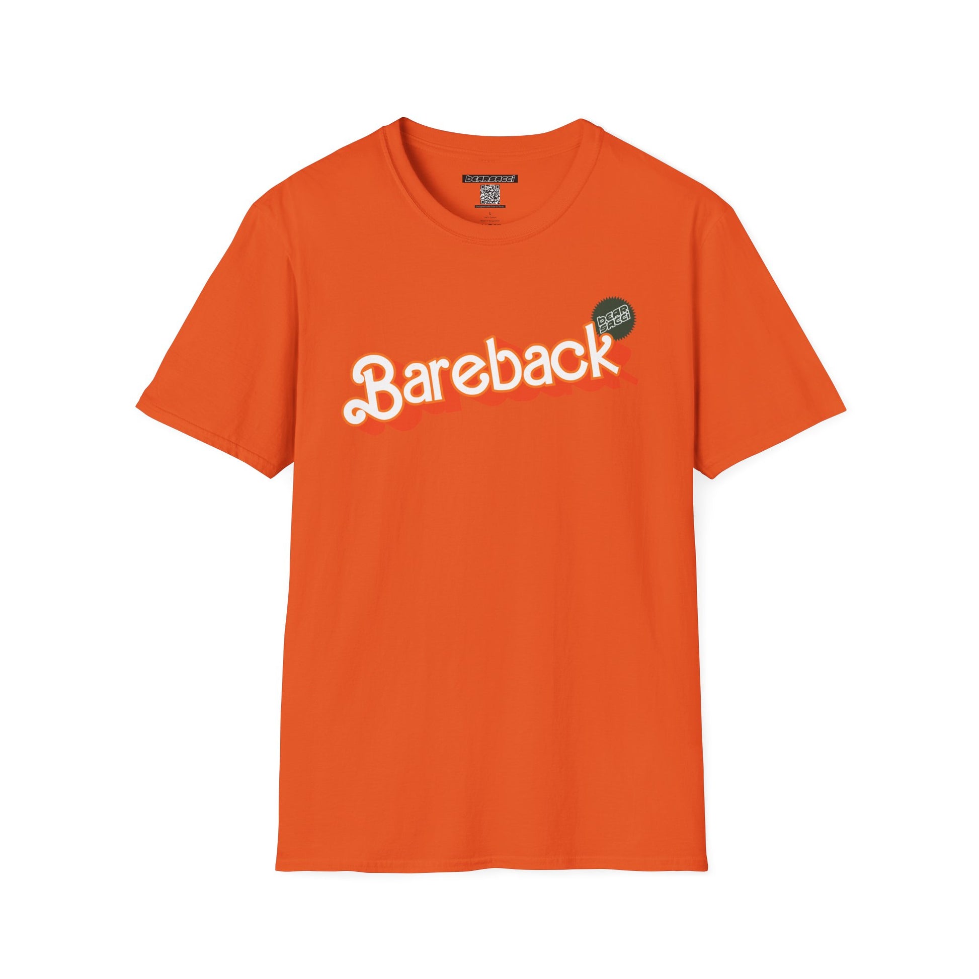Bearbie® X Slutpride®: Bareback Logo (Hunter) │Softsyle T-shirt