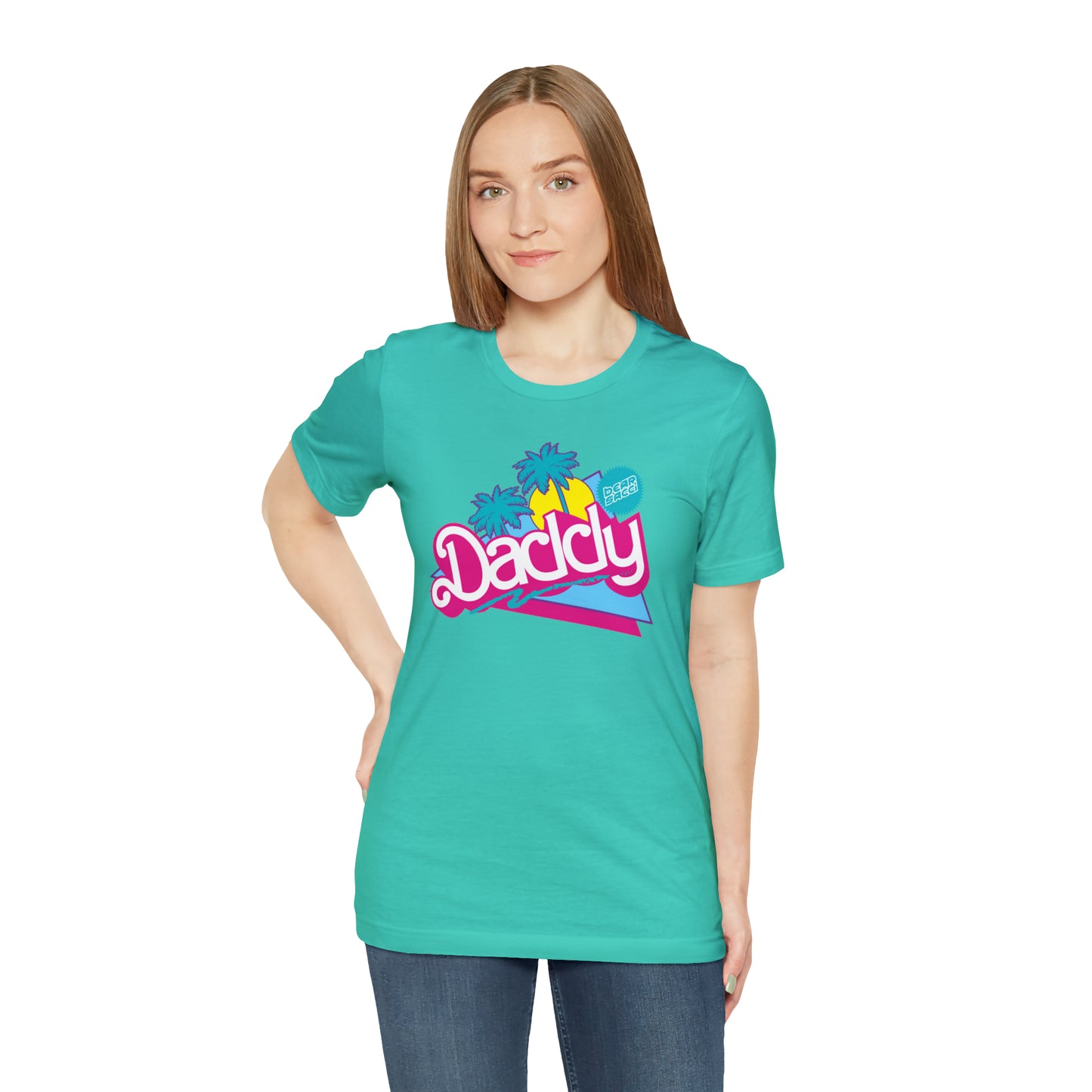 Bearbie: "Daddy" Malibu-Style Logo │ Premium Jersey T-shirt