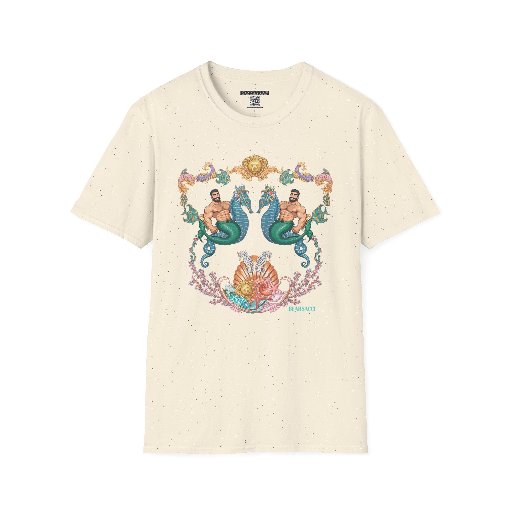 FakeDesigner®: Coral Fantasy: Bearoque Edition │ Softsyle T-shirt