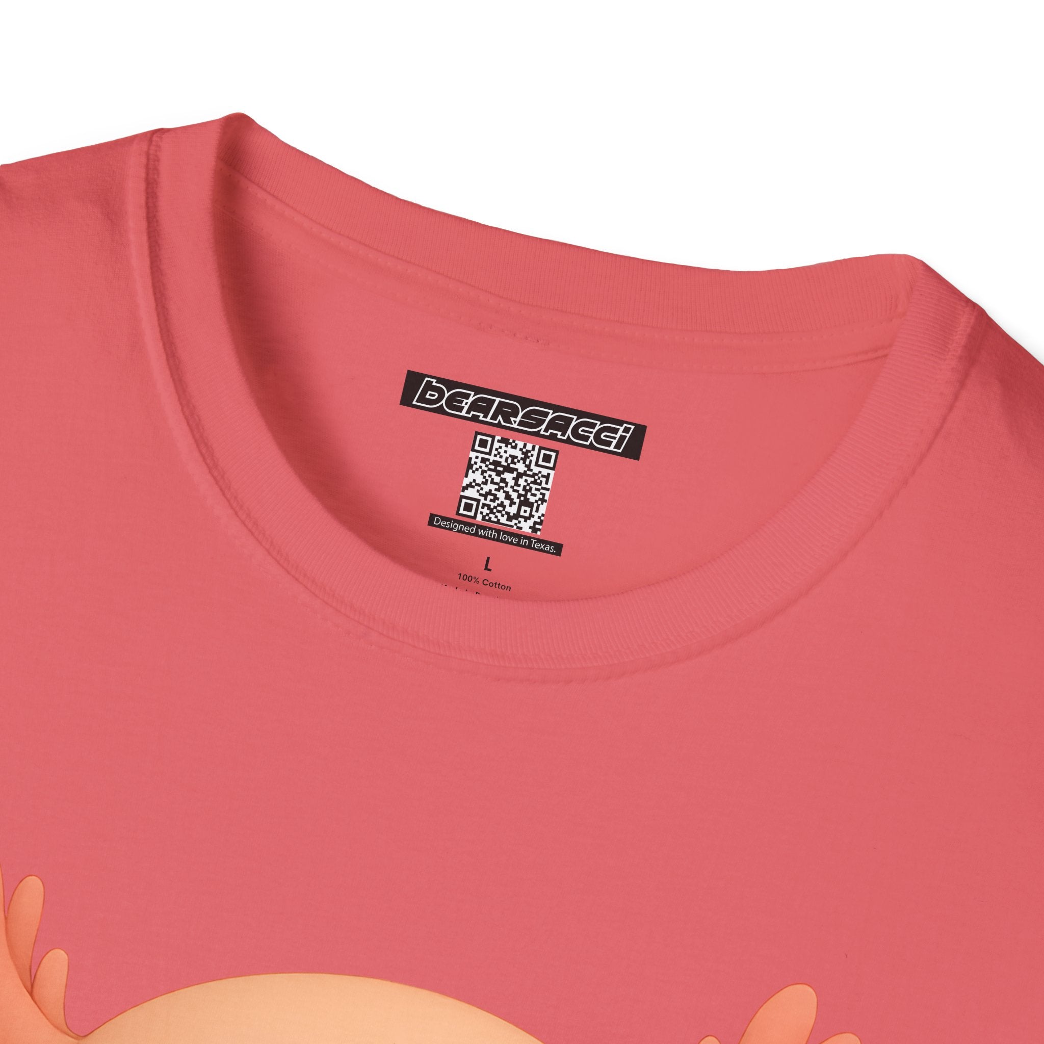 PeroLike X HyperPop®: Axolotl Concha Pan Dulce │ Softsyle T-shirt