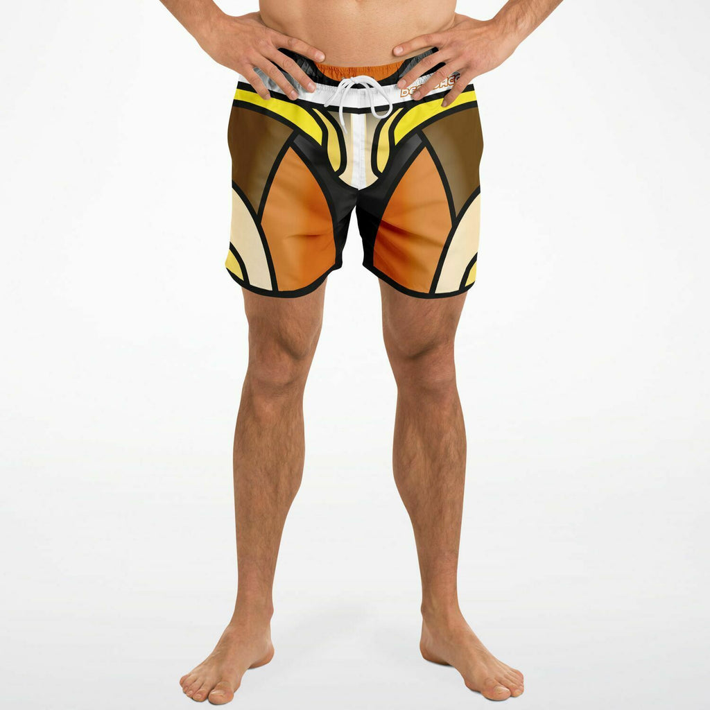 Zeus Riptide (Bear Pride Edition) │ Trompe L'Oeil Swim Trunks