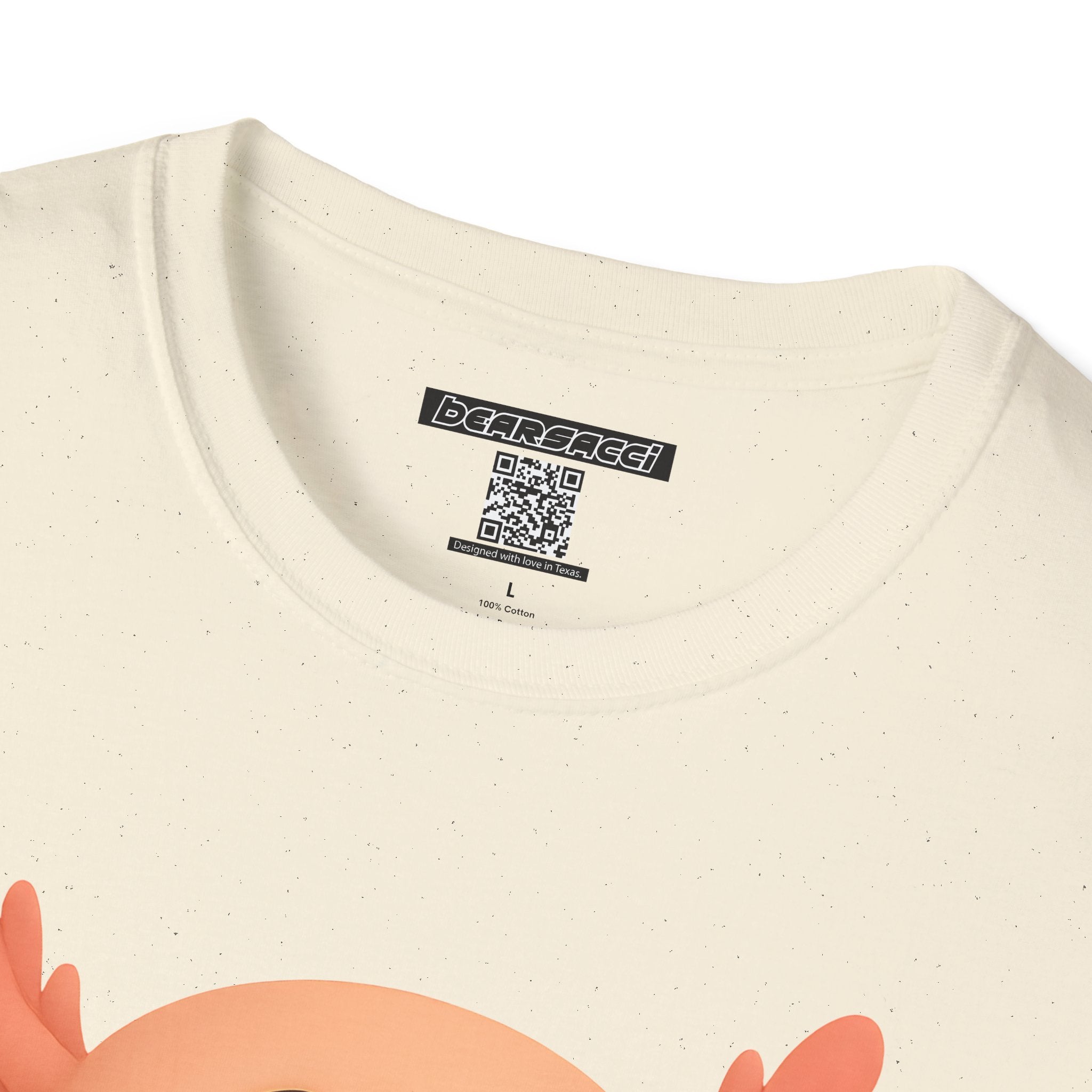 PeroLike X HyperPop®: Axolotl Mazapan │ Softsyle T-shirt