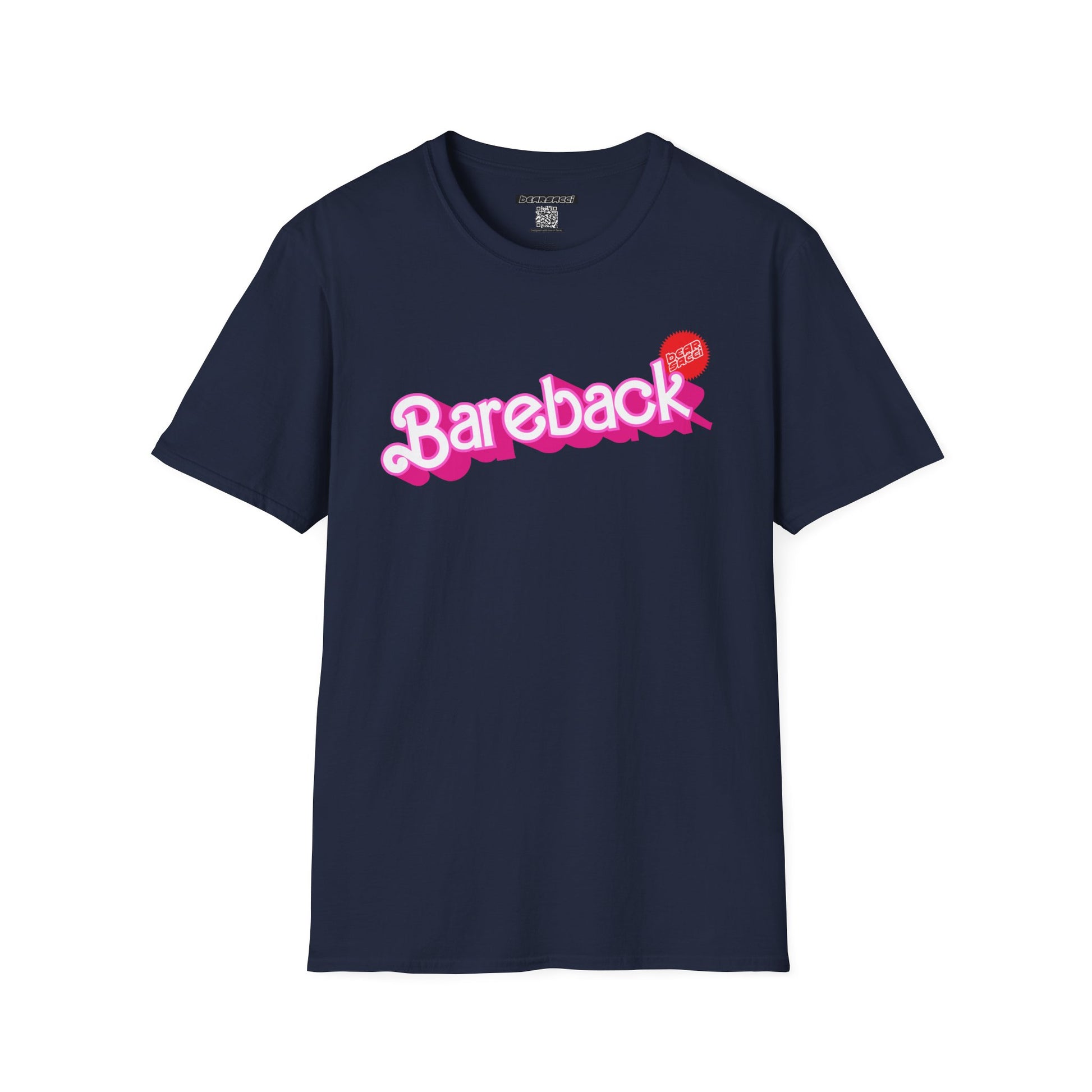 Bearbie® X Slutpride®: Bareback Logo │Softsyle T-shirt