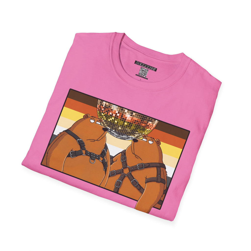 Bearmart®: Leather Bears Disco │Softsyle T-shirt