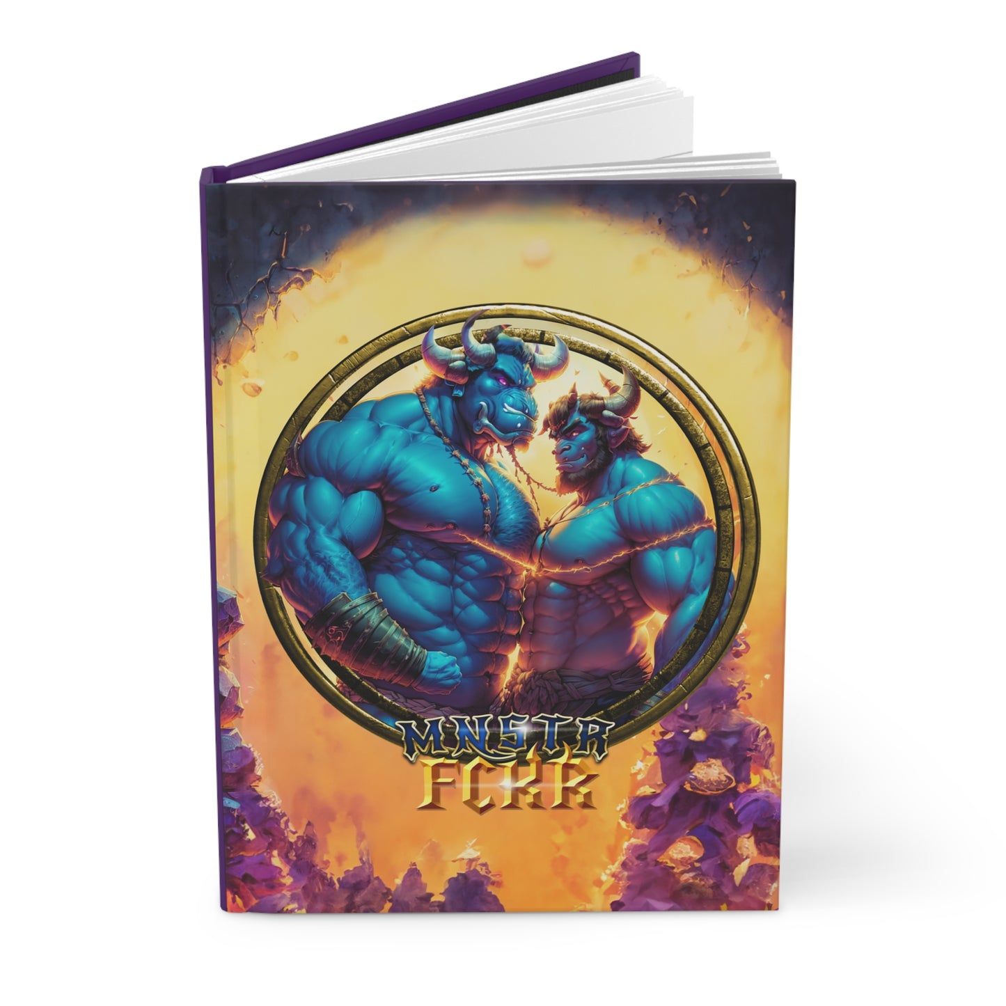 Gaymer™: Monstr Fckr "Firely Love" │ Hardcover Journal Matte