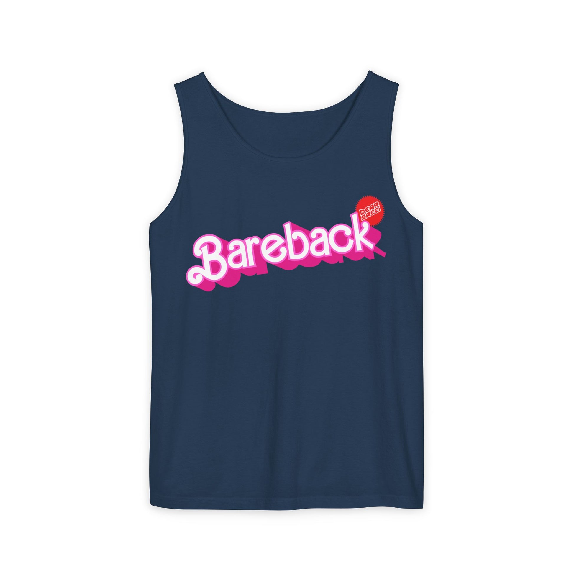 Bearbie® X Slutpride®: Bareback Logo │Garment-Dyed Tank Top