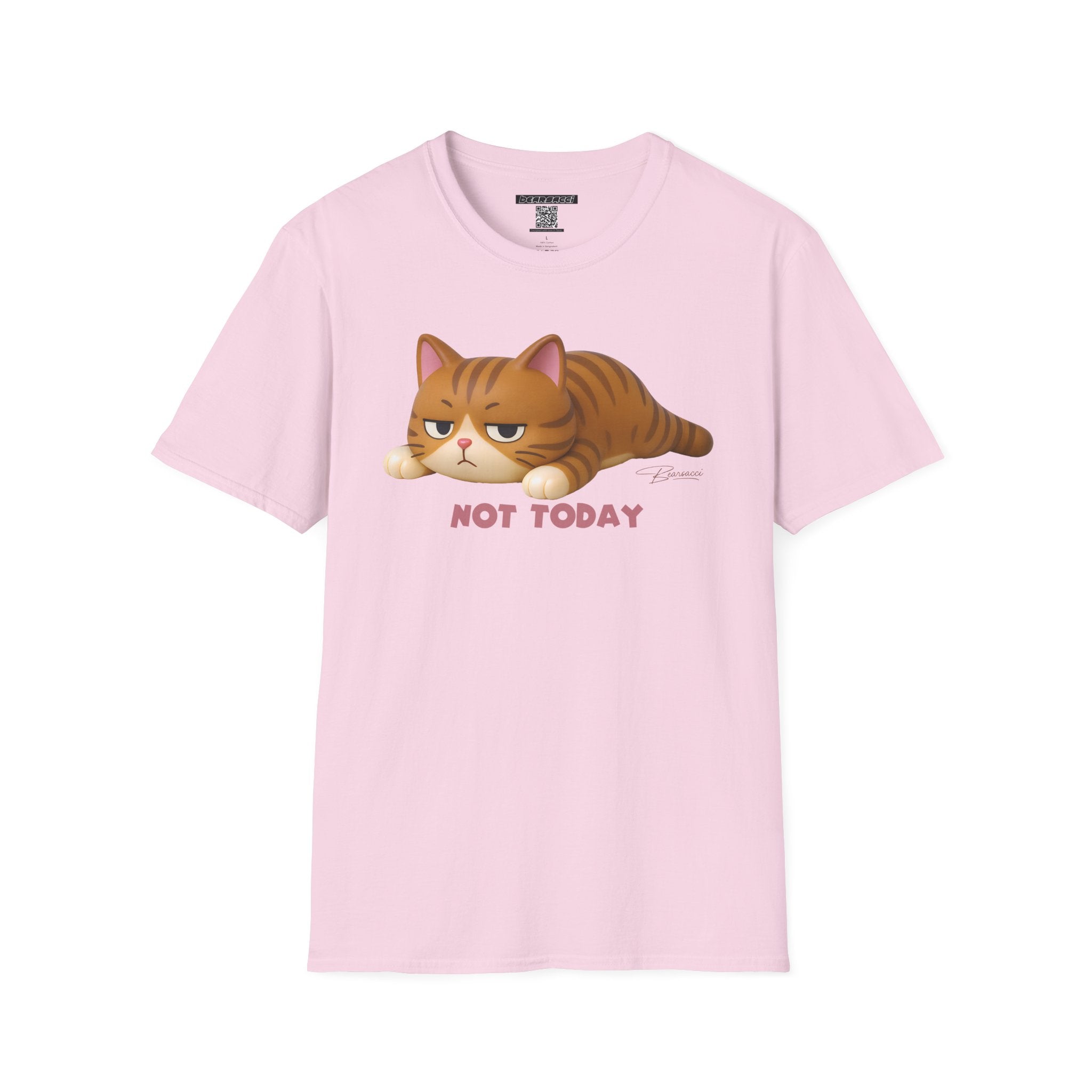 HyperPop®: Not Today Cat │ Softsyle T-shirt