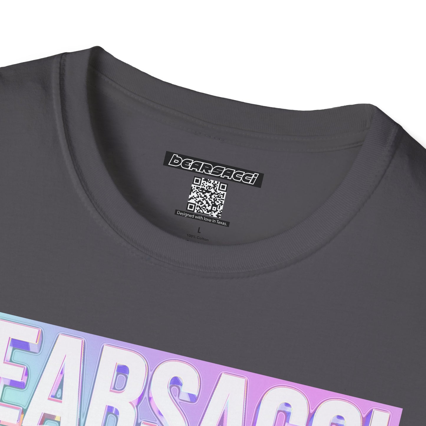 Fake Designer™: Holo Teddy Bear│ Softsyle T-shirt