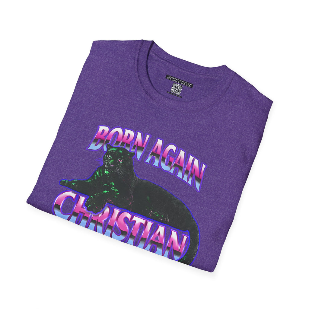 FakeDesigner®: Chinatown Market Secret Club Born Again Christian │ Softsyle T-shirt