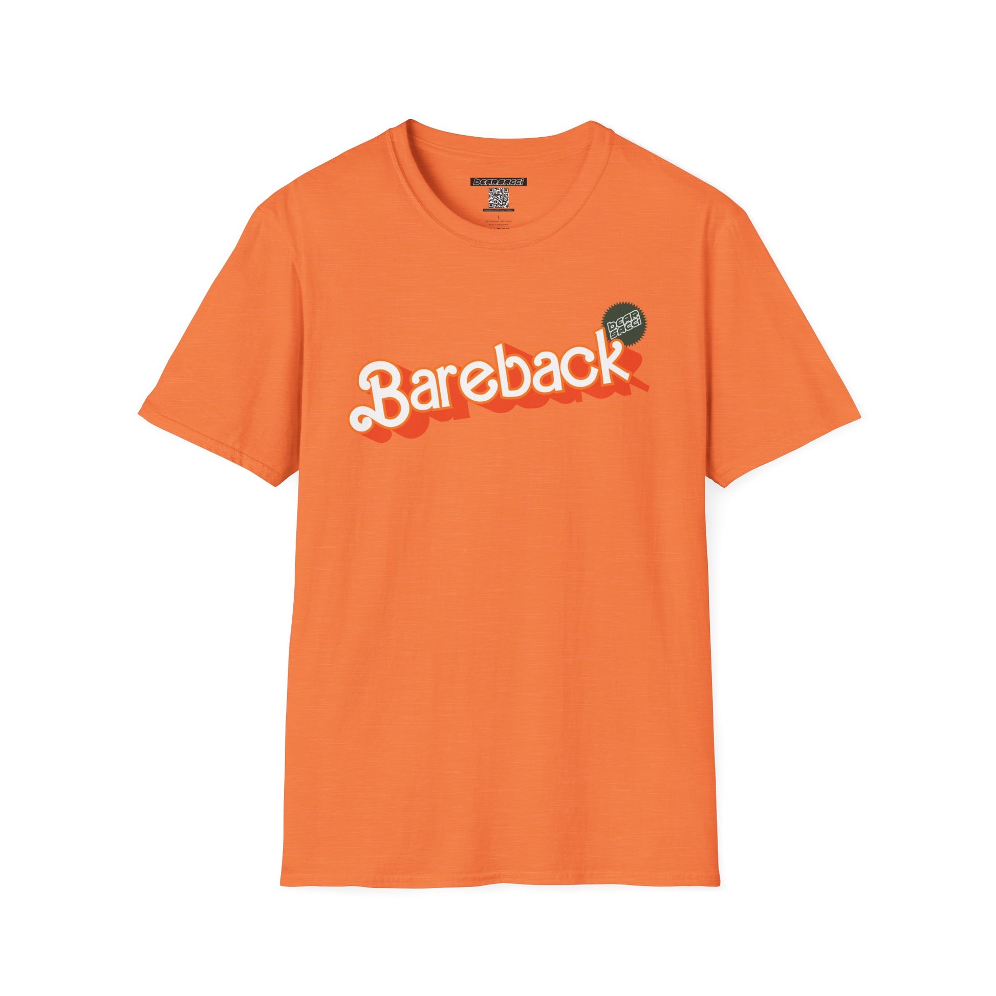Bearbie® X Slutpride®: Bareback Logo (Hunter) │Softsyle T-shirt