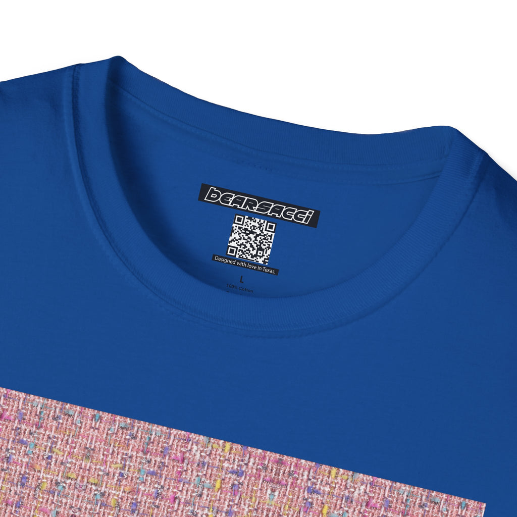 Fake Designer™: Pink Tweed Fuck│ Softsyle T-shirt