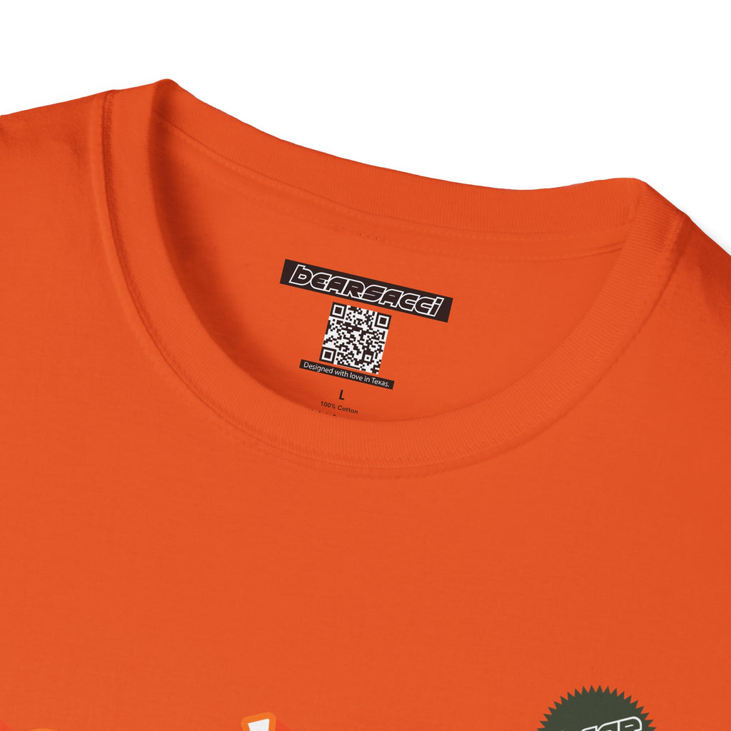 Bearbie® X Slutpride®: Bareback Logo (Hunter) │Softsyle T-shirt