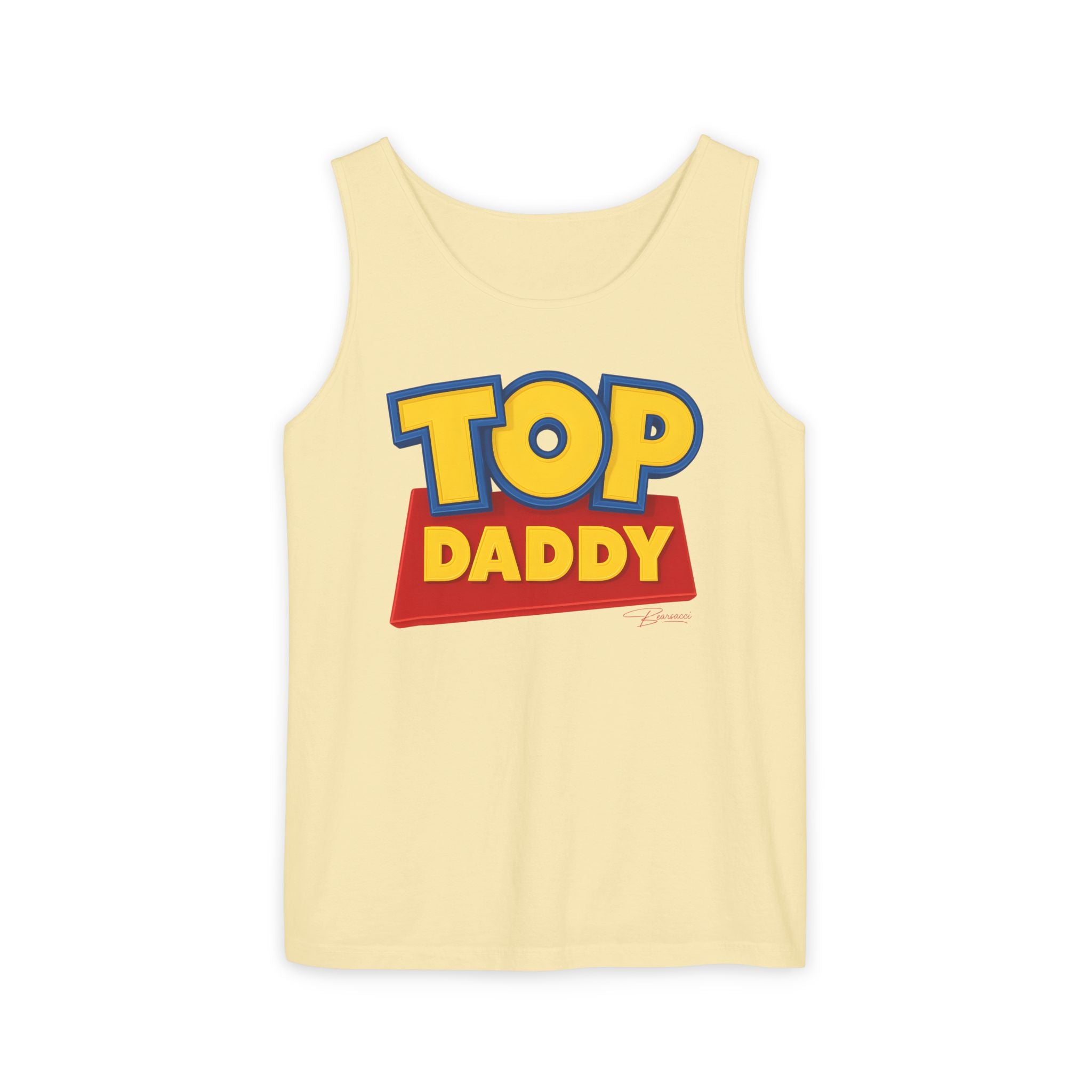 HyperPop® X SlutPride®: Top Daddy® │ Garment-Dyed Tank Top