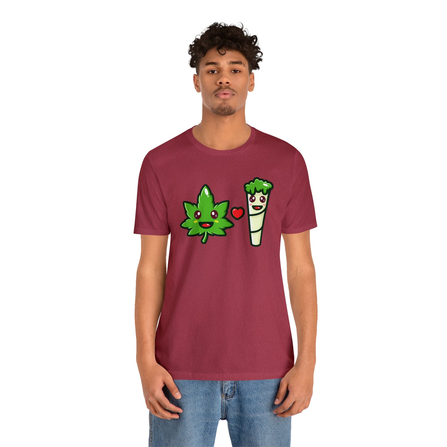 Stoney: Leafy Loves Blunty  │Premium Jersey T-shirt