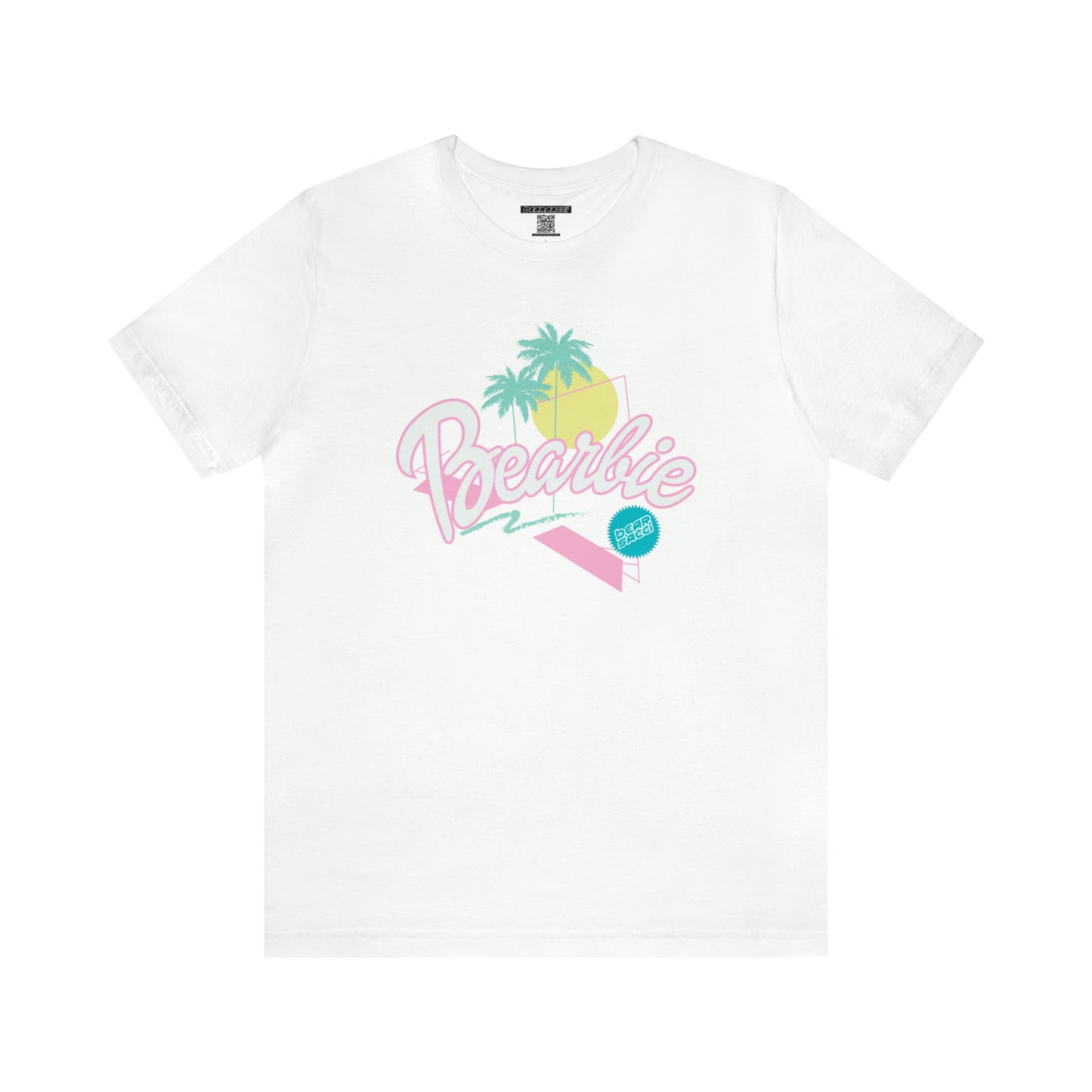 Bearbie: Pastel Malibu-Style Logo │Premium Jersey T-shirt