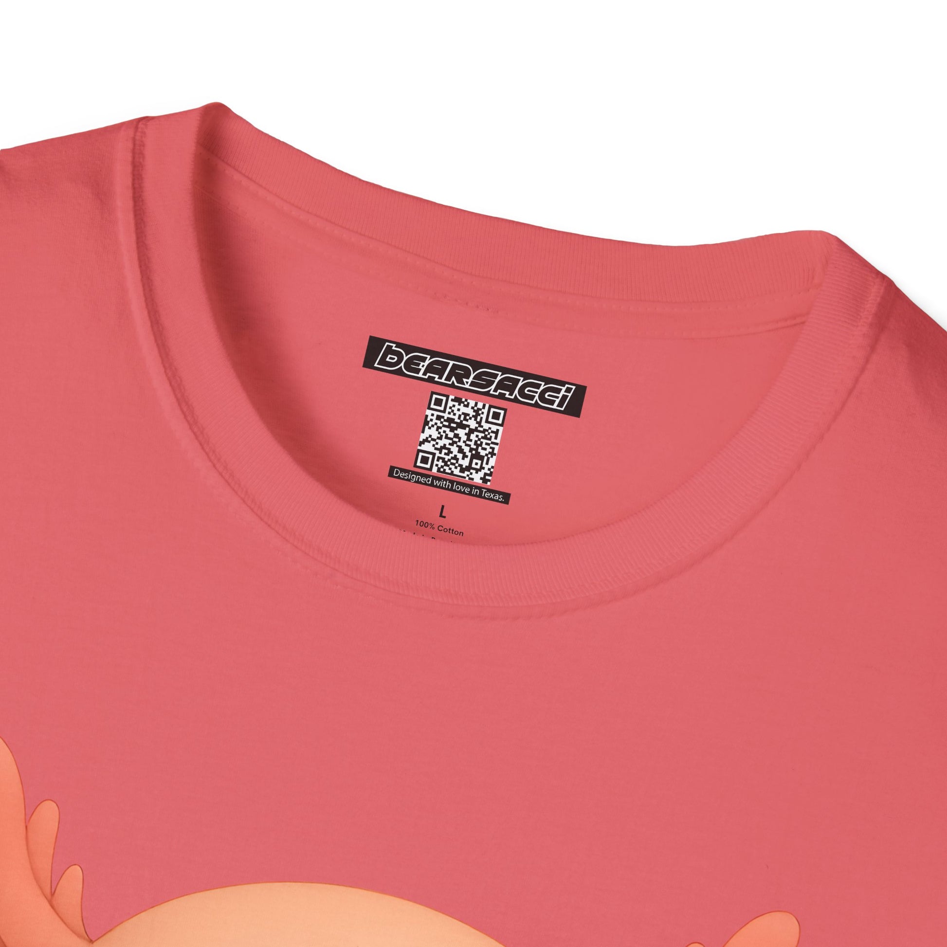 PeroLike X HyperPop®: Axolotl Tamal │ Softsyle T-shirt