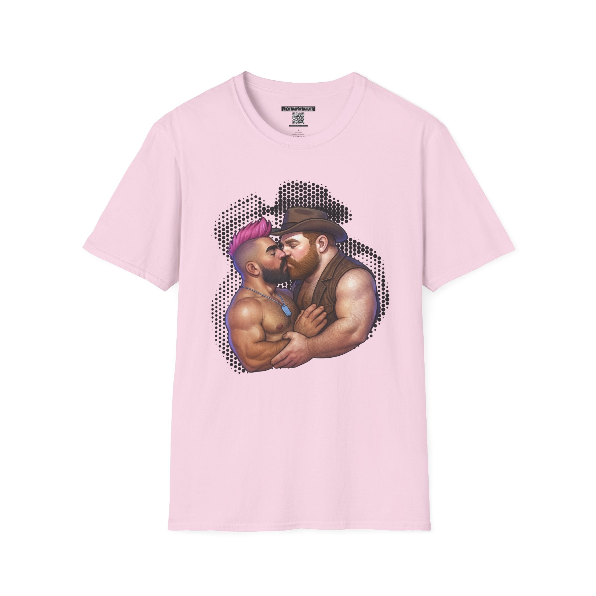 Bearsacci™: Cowboy & MMA Fighter│ Softsyle T-shirt