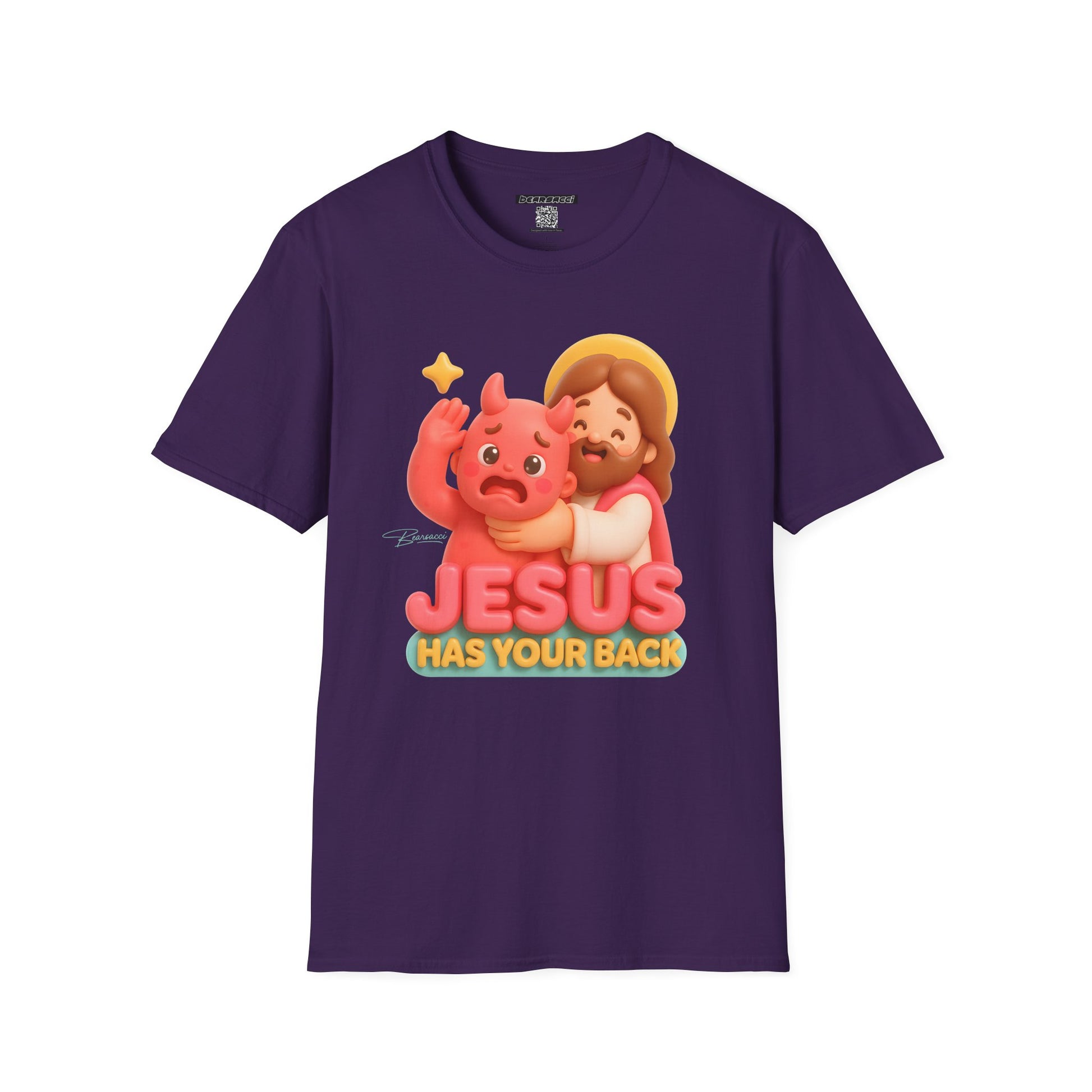 HyperPop®: Jesus Has Your Back │ Softsyle T-shirt