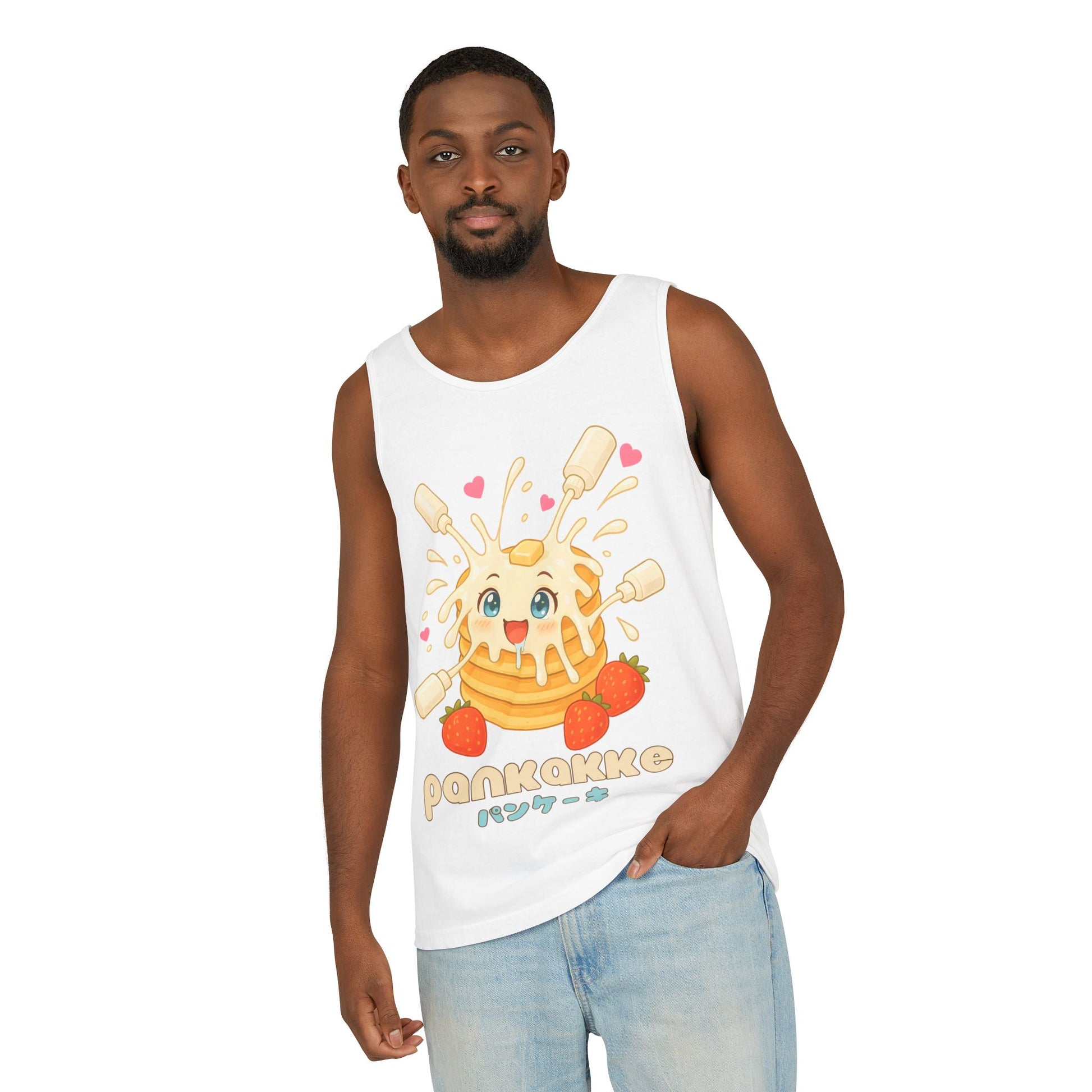 HyperPop® X SlutPride®: Pankakke (Condensed Milk) │ Garment-Dyed Tank Top