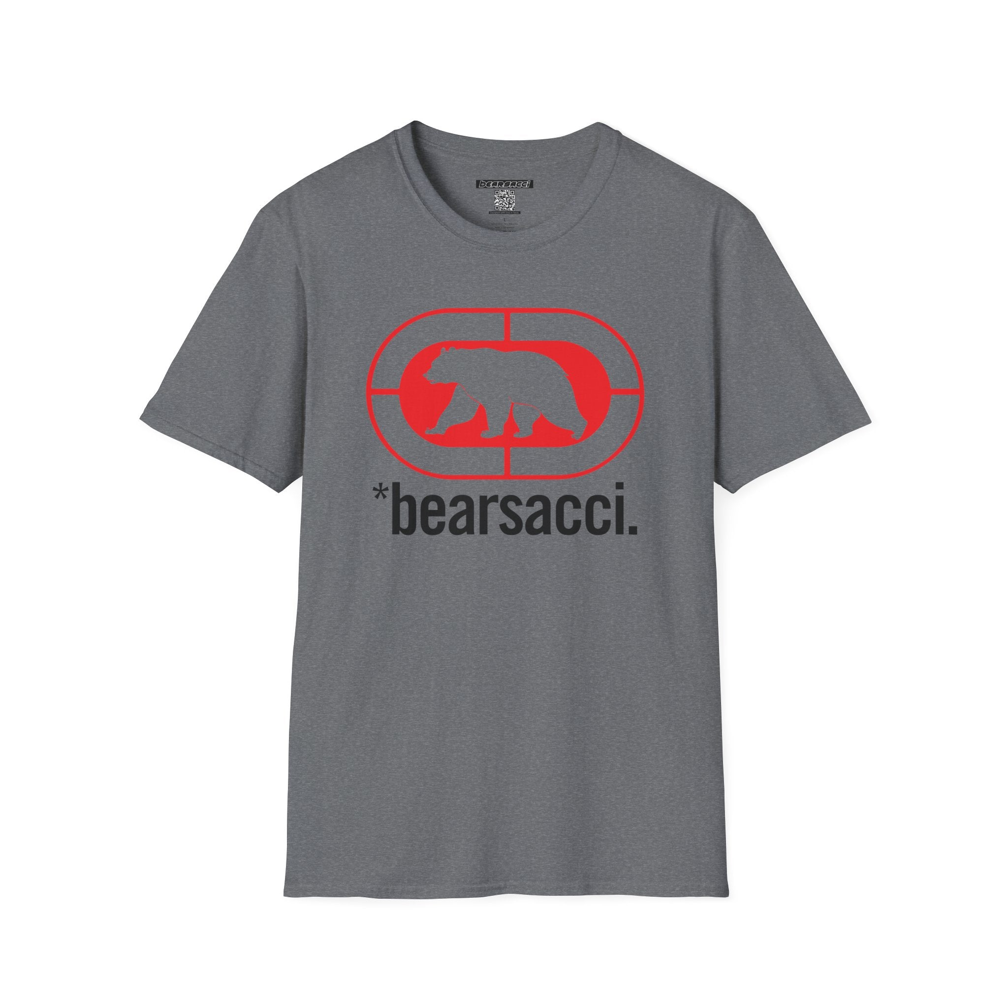 Bearmart® X FakeDesigner®: Bearsacci® Street Logo Tee │Softsyle T-shirt