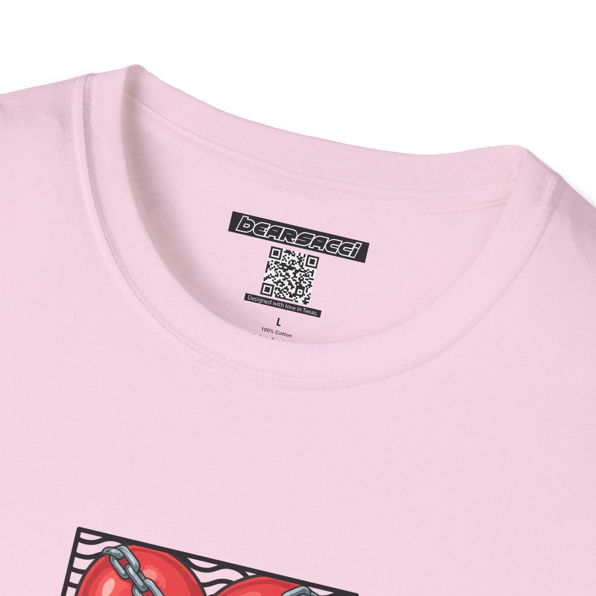 SlutPride® X Dominion®: Locked Heart │ Softsyle T-shirt