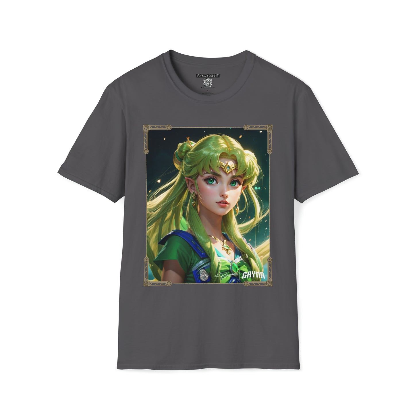 Gaymer™: Sailor Link (gender-bend) Closeup │ Softsyle T-shirt