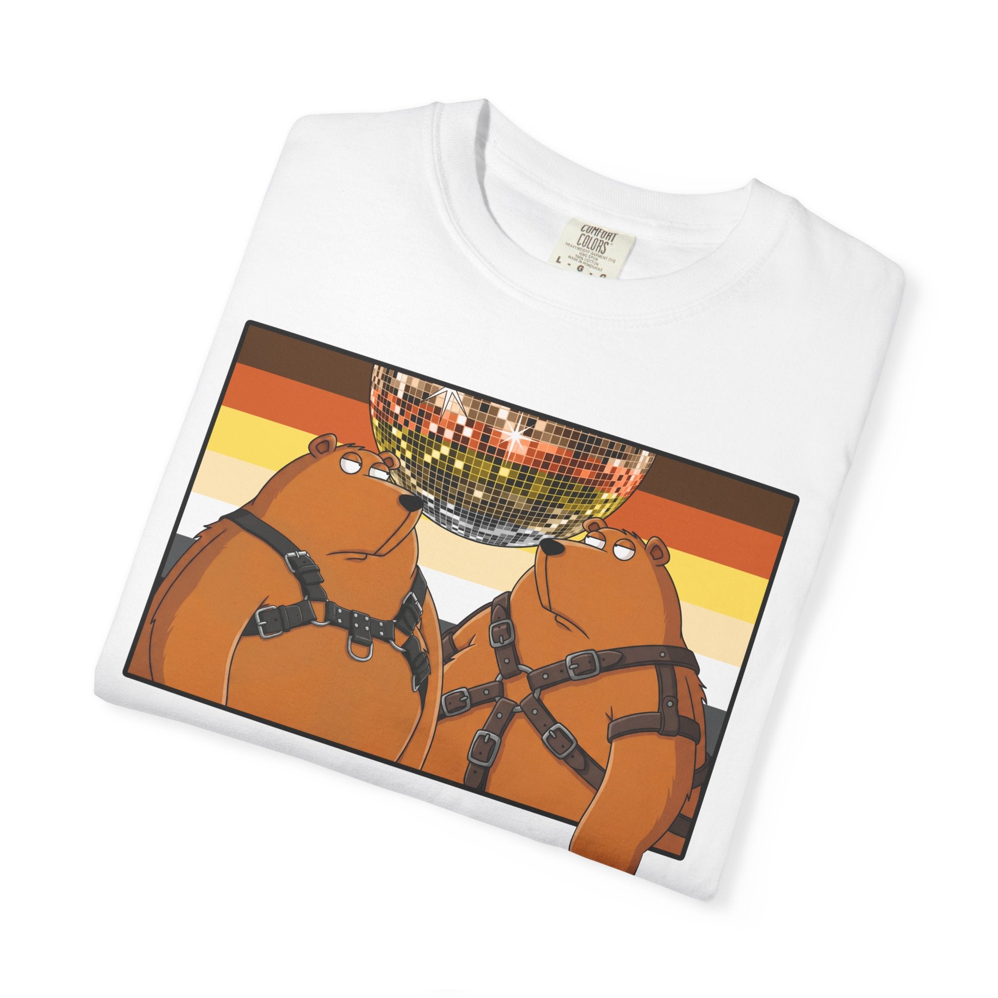 Bearmart®: Leather Bears Disco │Comfort Colors® T-shirt