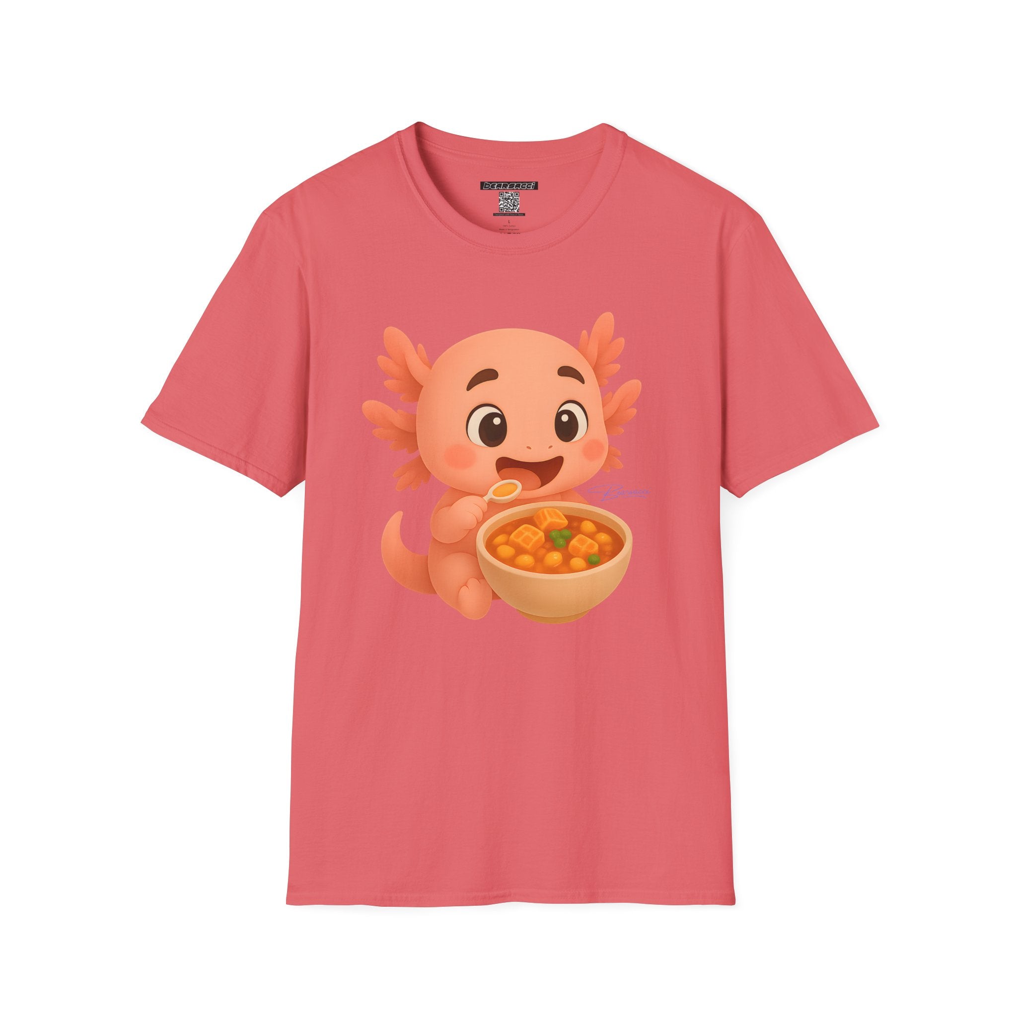PeroLike X HyperPop®: Axolotl Menudo │ Softsyle T-shirt