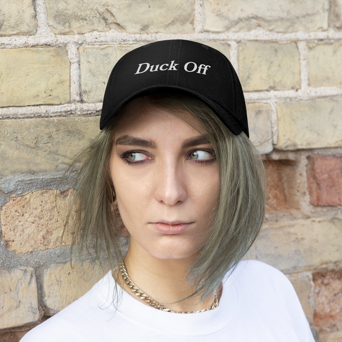 Duck Off │ Unisex Twill Hat