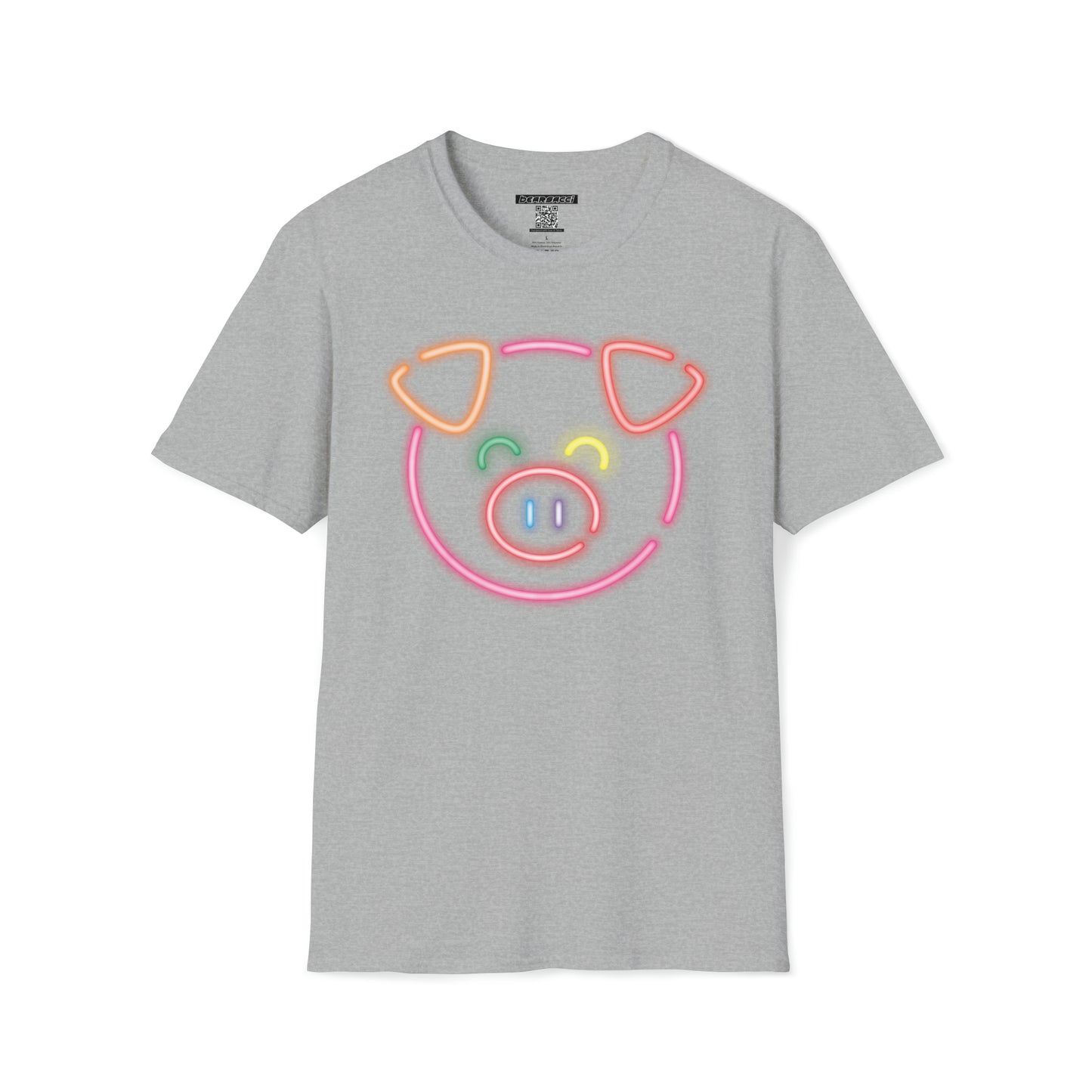 HyperPop™ X SlutPride™: Neon Pig│ Softsyle T-shirt